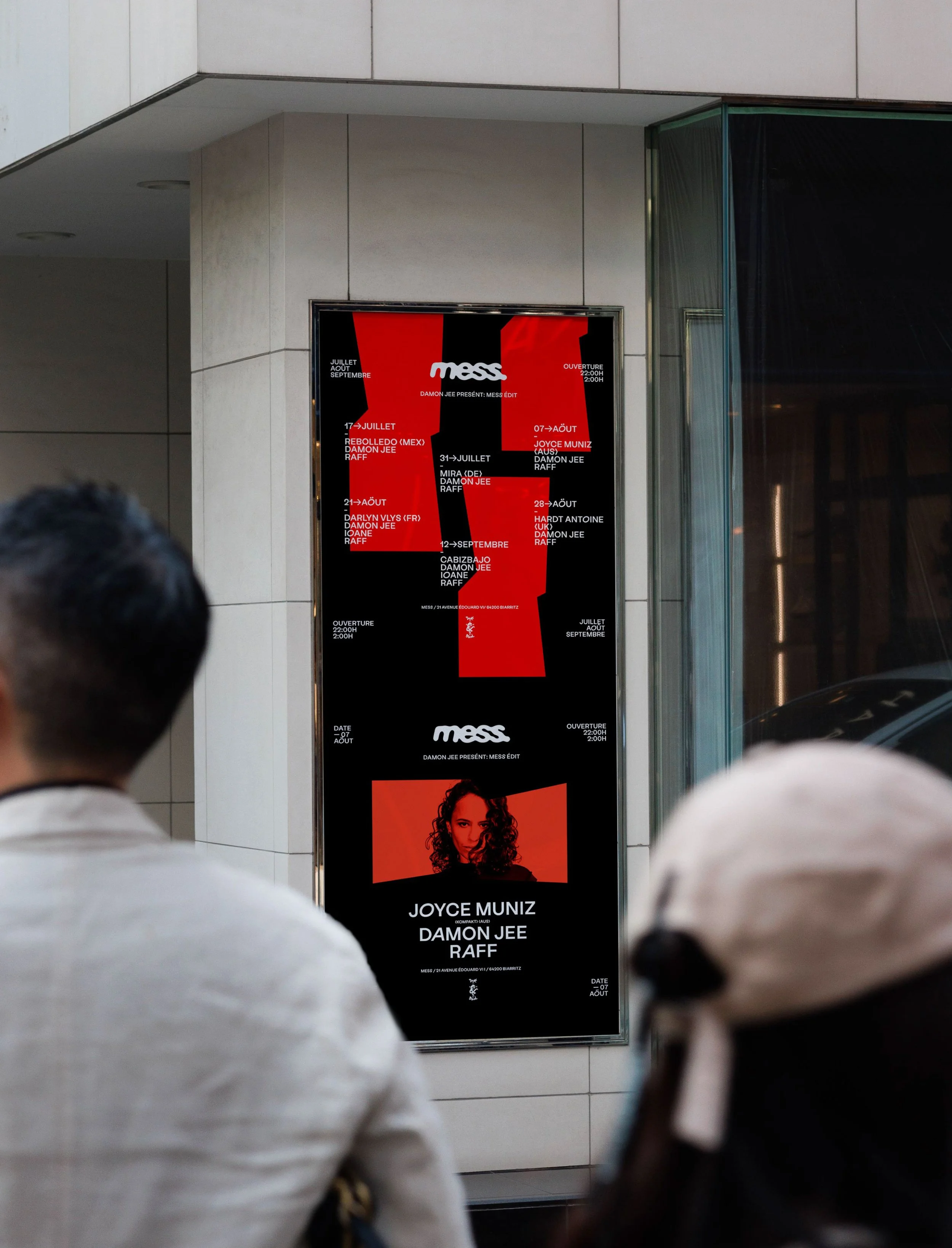 Mess Club Biarritz - Branding