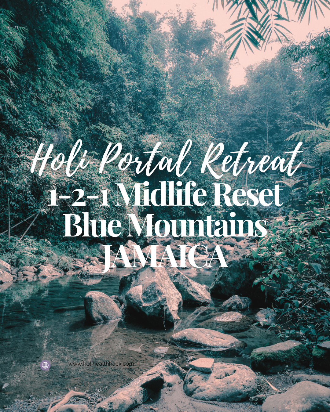 1-2-1  SPACE  MIDLIFE  RESET  RETREAT   - 6 Night Retreat