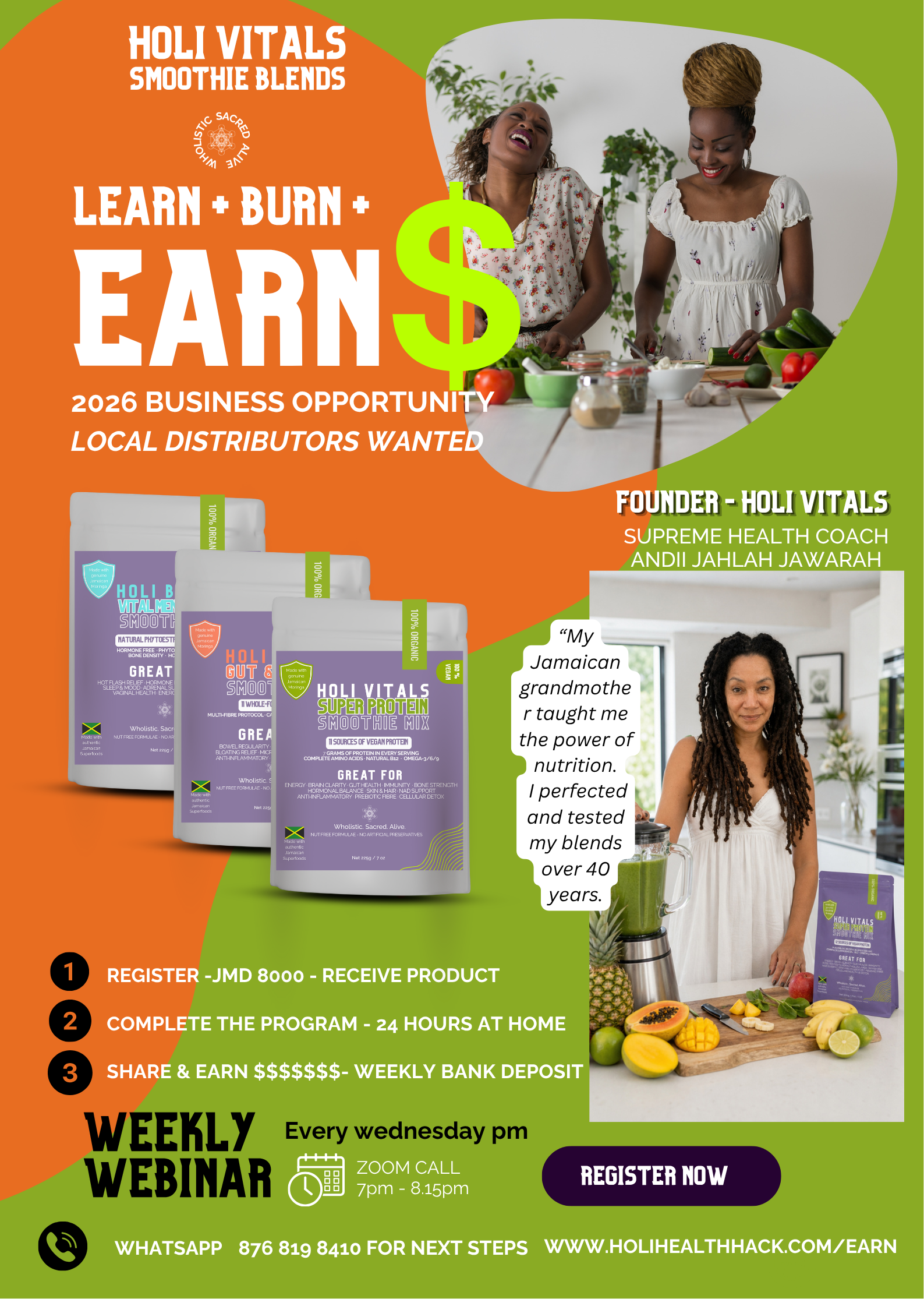 Learn Burn Earn - Distributor Application