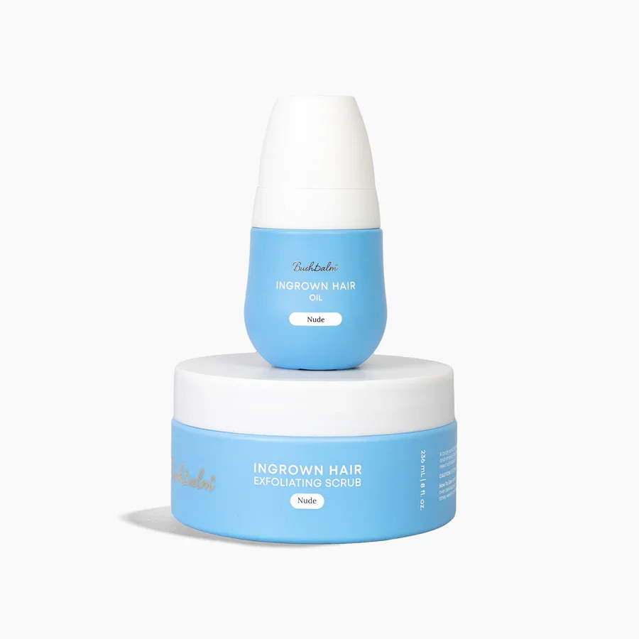 Bushbalm 2- Step Ingrown Hair + Razor Bump Kit