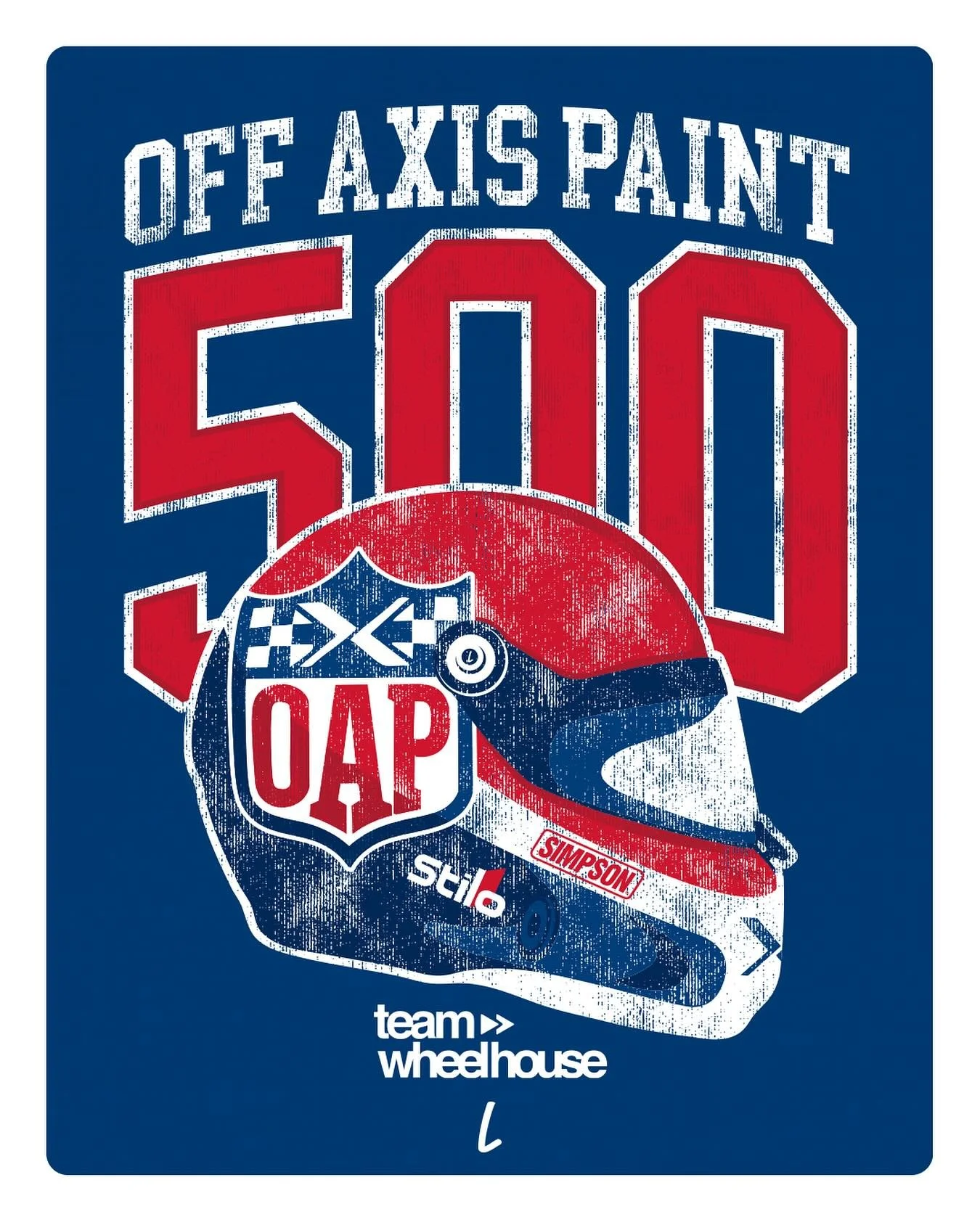 Fit for the biggest race of the year.

Another season, another @offaxispaint 500 design.