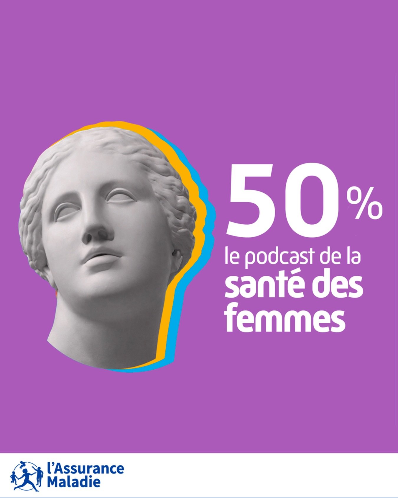 &Agrave; l&rsquo;occasion de la Journ&eacute;e internationale des droits des femmes, l&rsquo;Assurance Maladie lance 50%, un podcast consacr&eacute; &agrave; la sant&eacute; des femmes.

Le premier &eacute;pisode s&rsquo;int&eacute;resse &agrave; un 