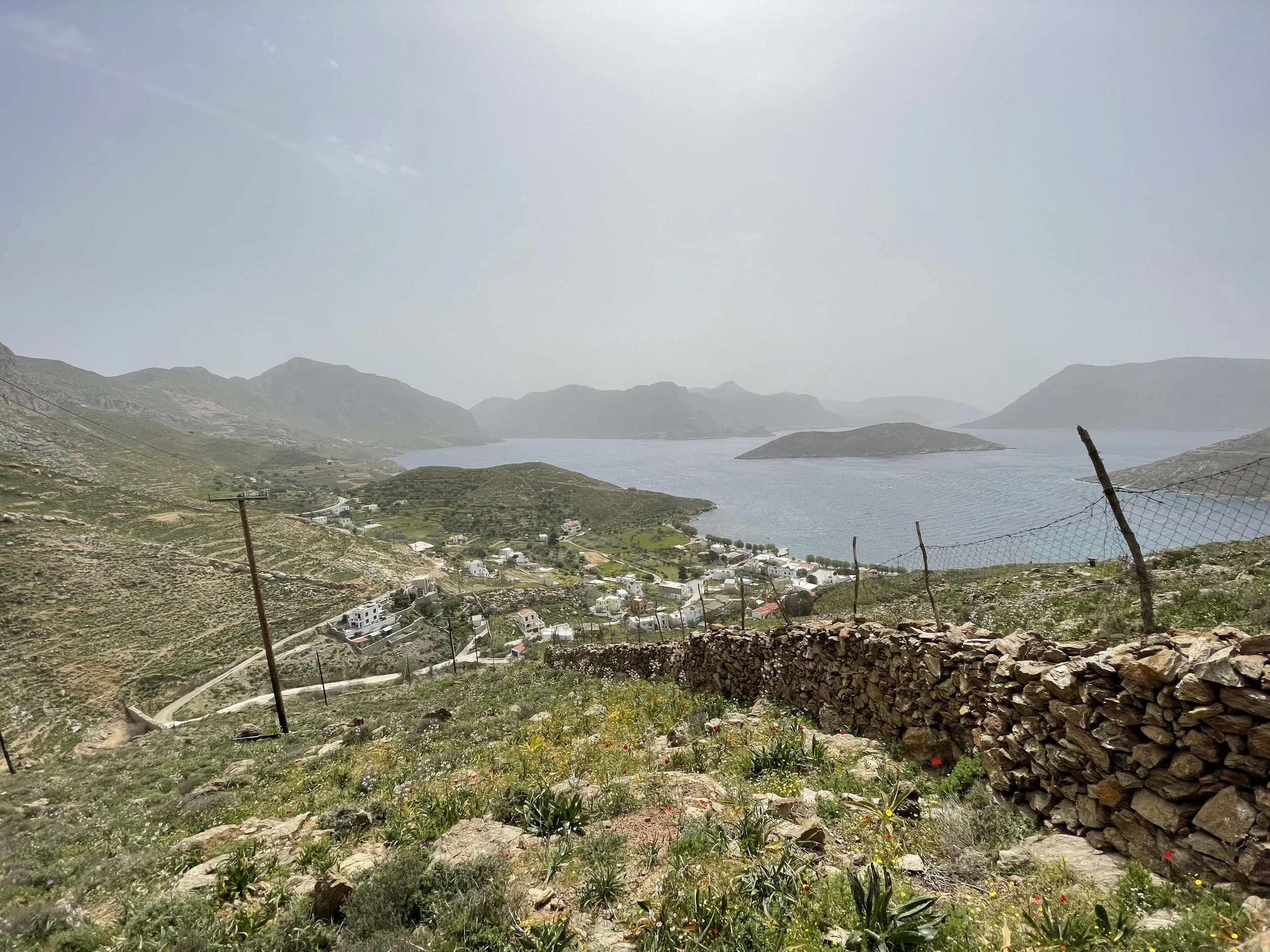 Looking back at Emborios.