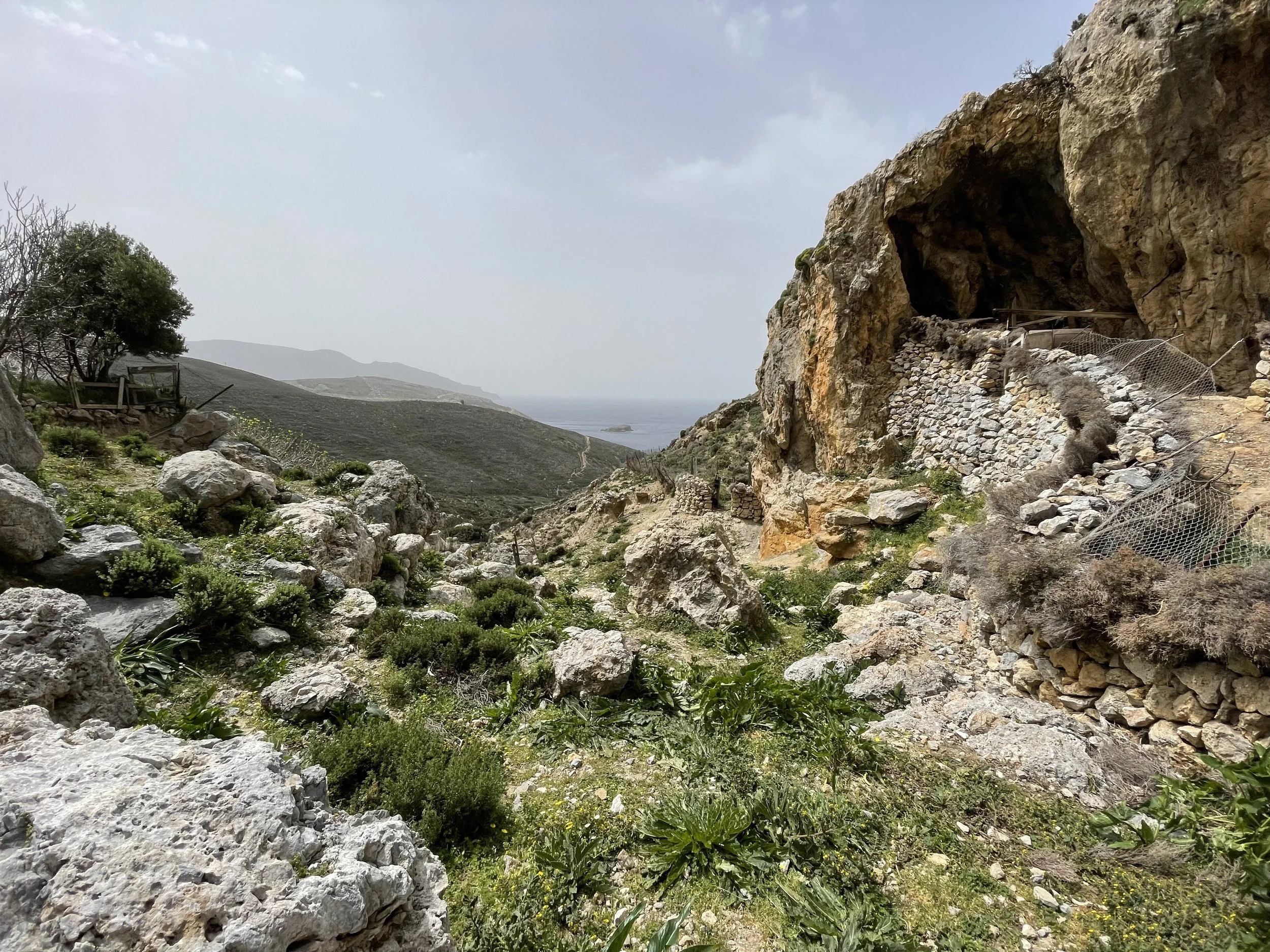 One of many goat pens making up the northern part of the island.