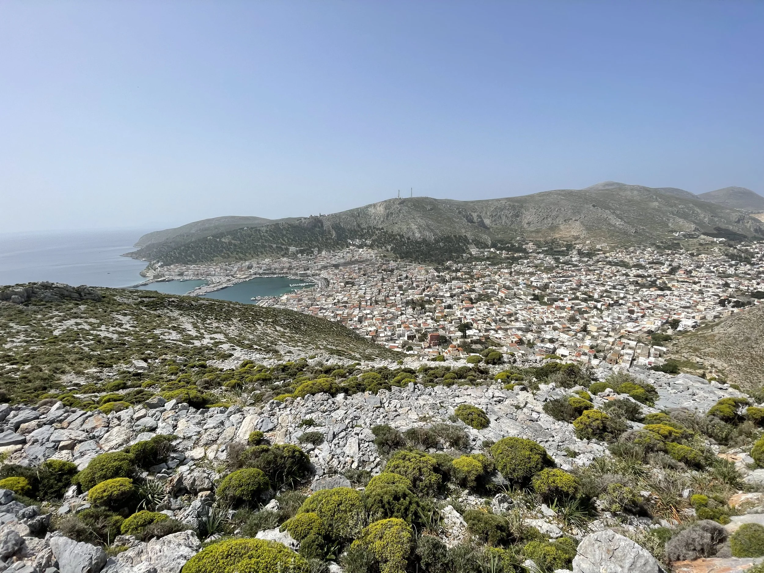 Pothia, the Kalymnian capital.