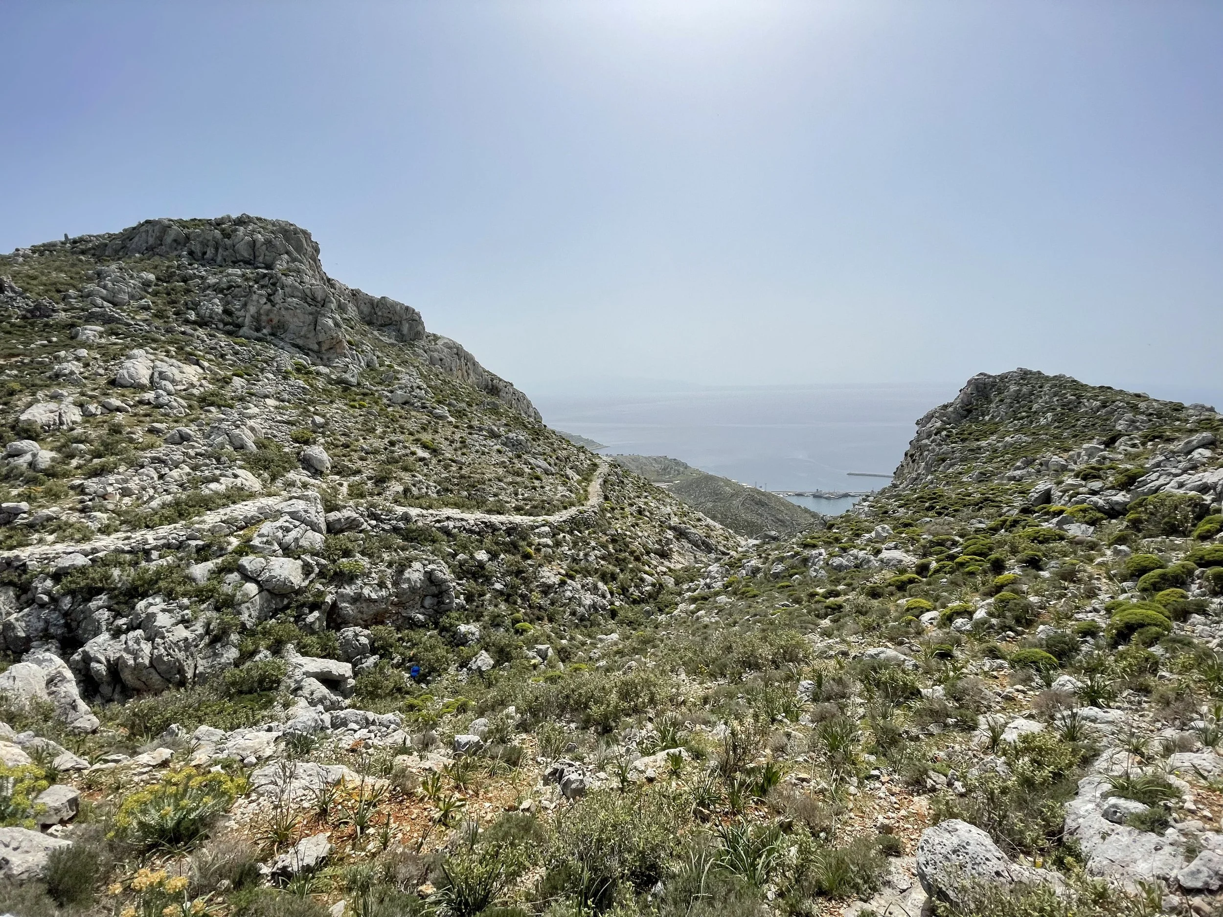 The Italian Path leading to Pothia.