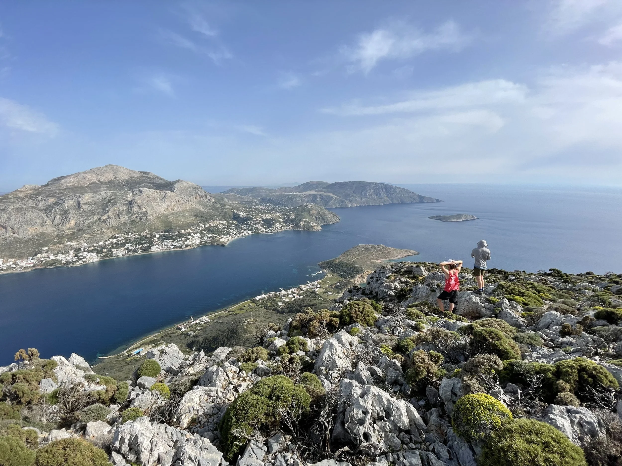 Looking at Kalymnos from Telendos.