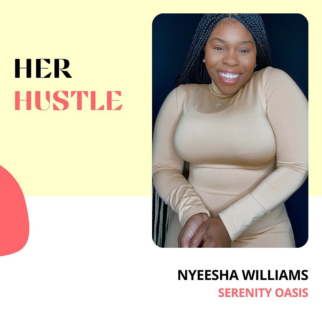 Meet Nyeesha Williams, mindfulness practitioner, social-emotional educator, author, and CEO of Serenity &amp; Oasis. 

She gave us a little insight into Her Hustle 

👉🏻 swipe to see what she had to say.