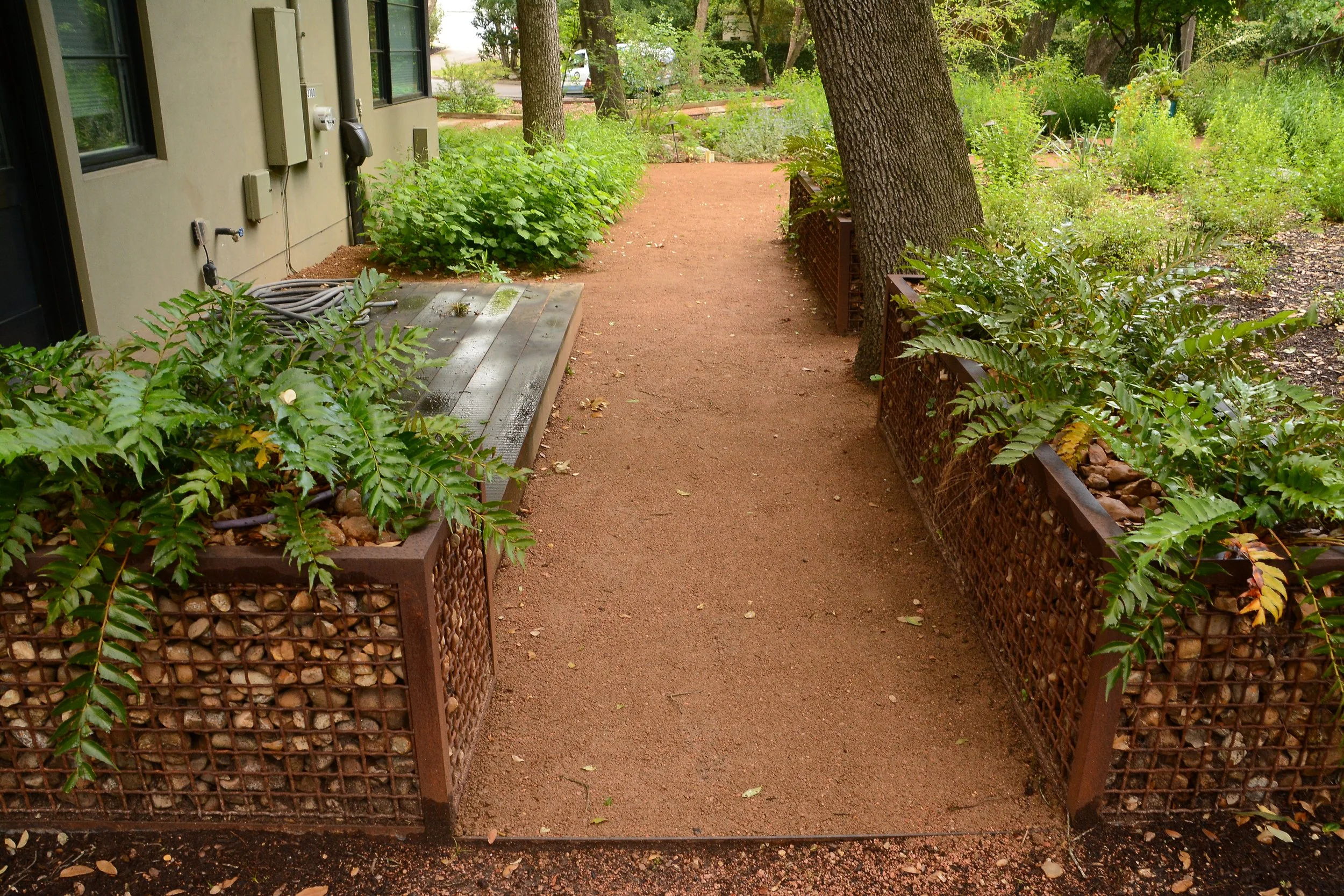house side path gabions.JPG