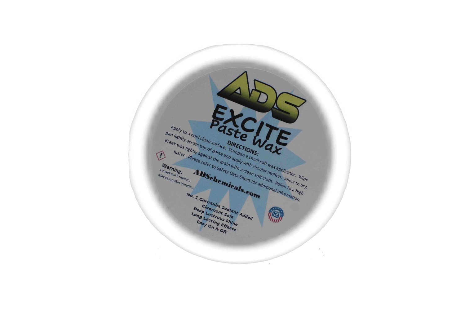 Excite Paste Wax — ADS Auto Detail Supplies - ADS Chemicals