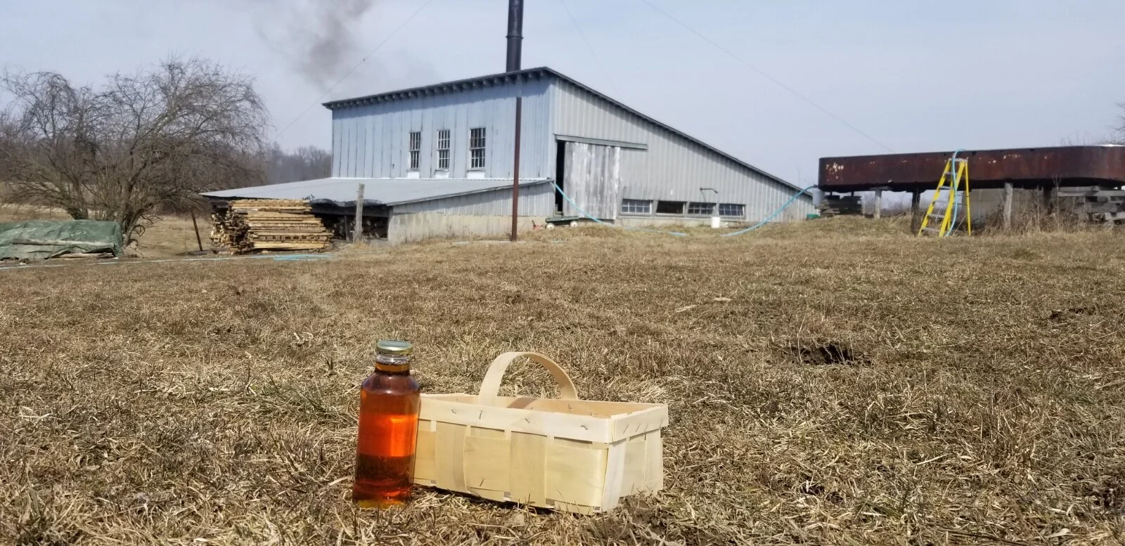Pictured: the “Sugar Shack” at Keim Farm