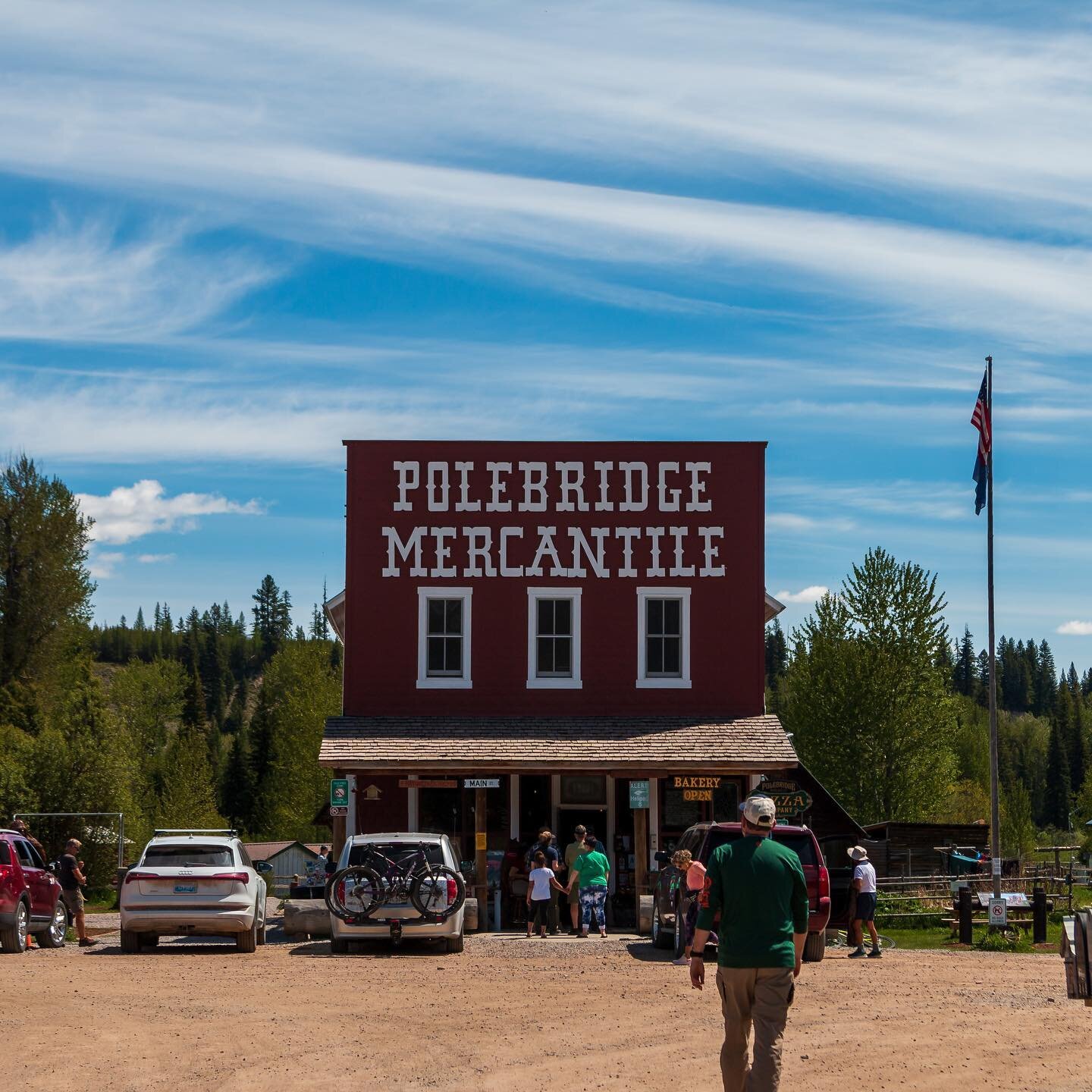 Spent week up in Glacier National Park and went to Pole Bridge, but I kept calling it Pohl Barn.  No wonder nobody knew what I was talking about.  I took the opportunity and brought a bunch of scraps to burn.  It was 88F while we were there, but I wa