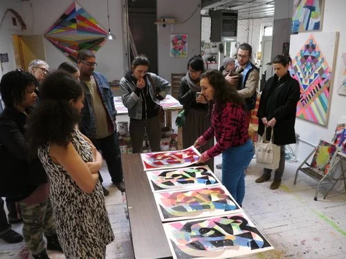 2013 skowheganWALKS: Greenpoint Studio Tour