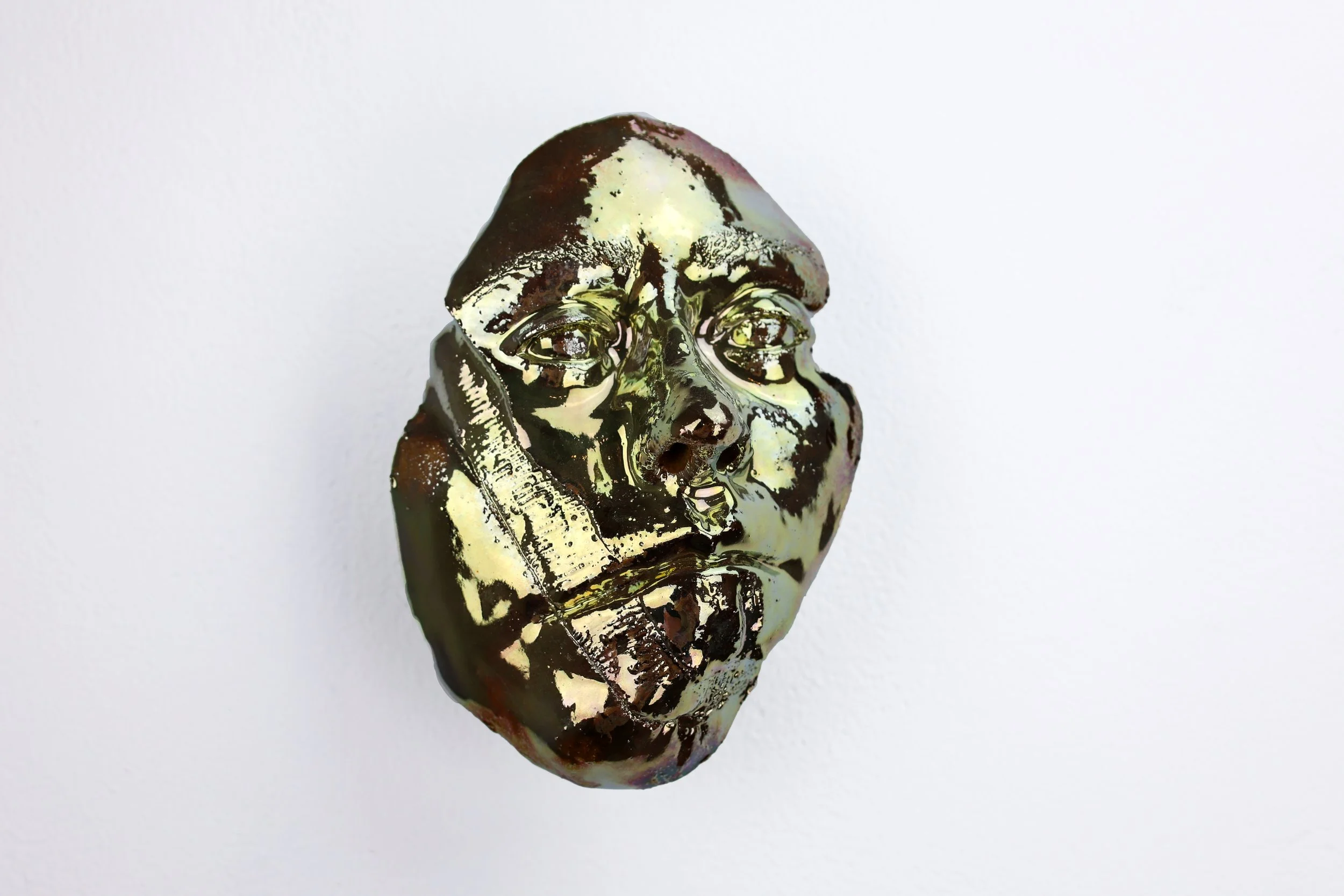 Title: Celestial Fragment #5; Media: Stoneware, in glaze lustre; Year: 2024