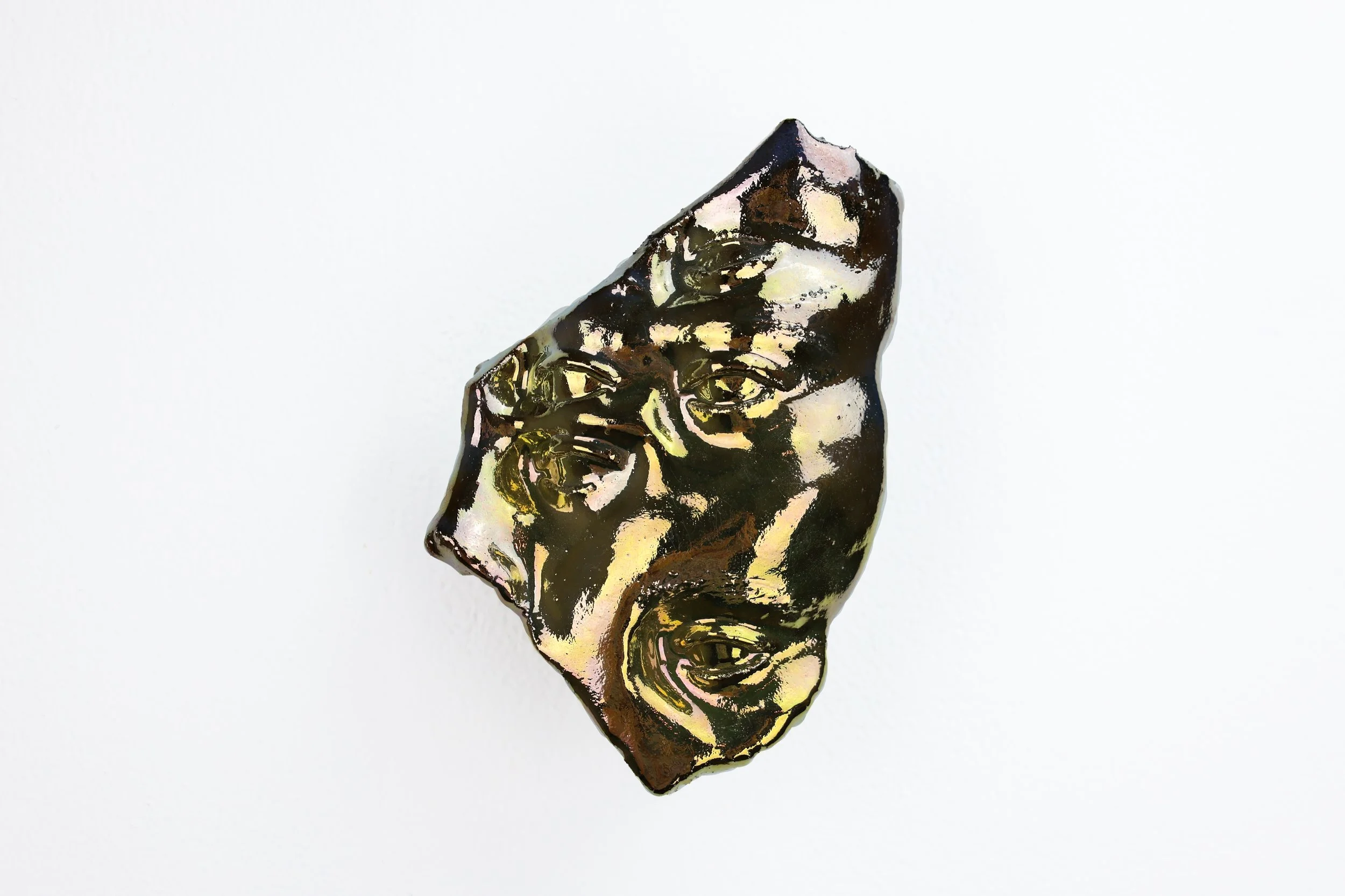 Title:Celestial Fragment #3; Media: Stoneware, in glaze lustre; Size: 6” x 5” x 3”; Year: 2024

