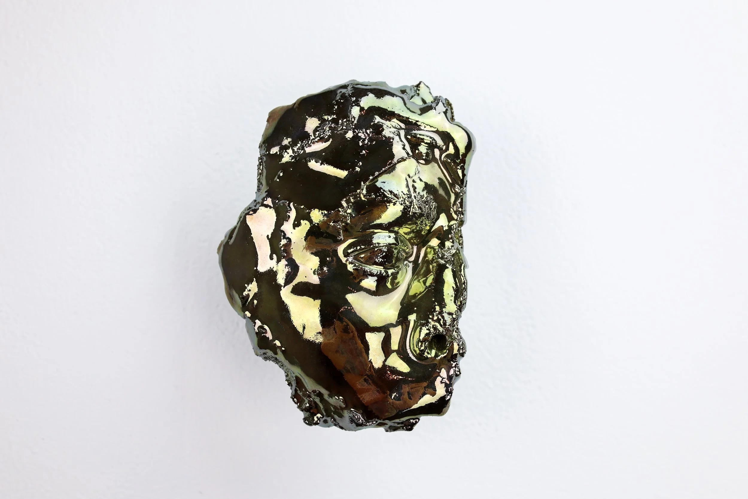 Title: Celestial Fragment #6; Media: Stoneware, in glaze lustre; Year: 2024