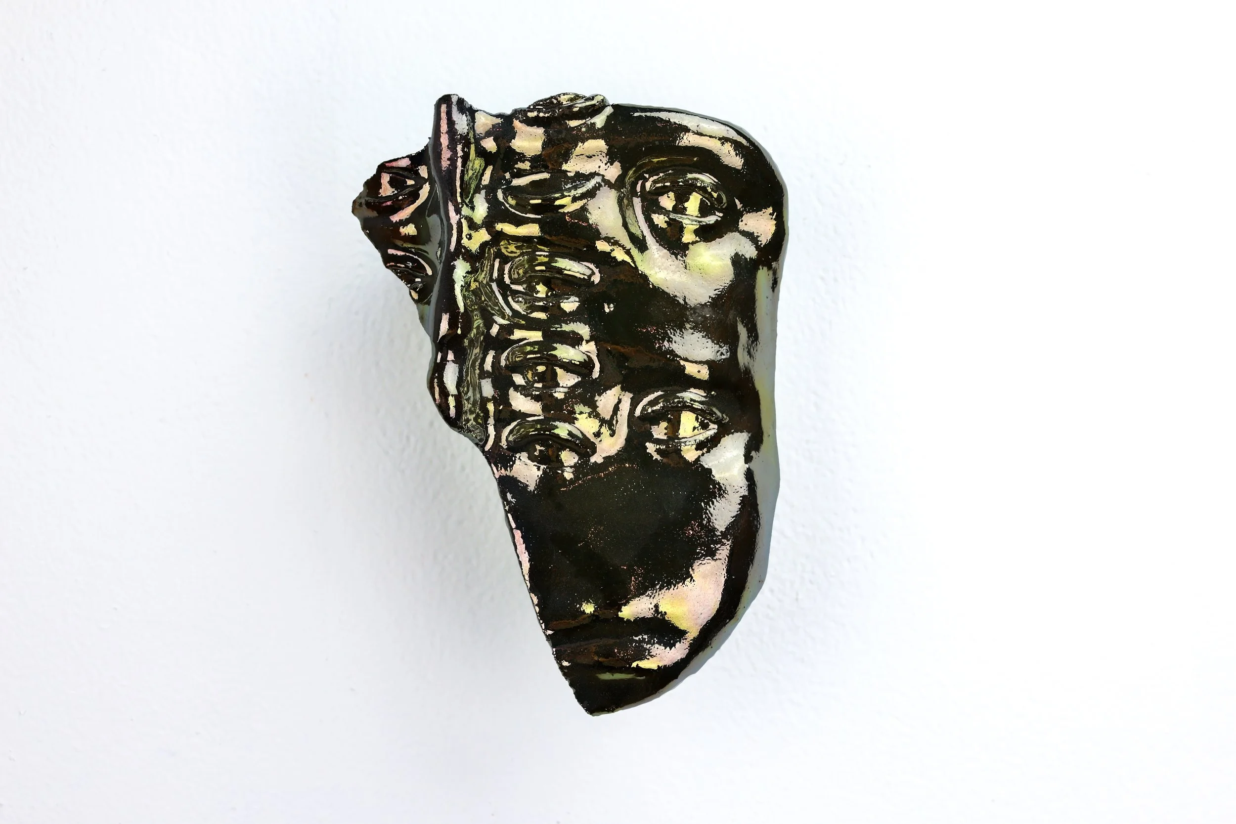 Title: Celestial Fragment #7; Media: Stoneware, in glaze lustre; Year: 2024