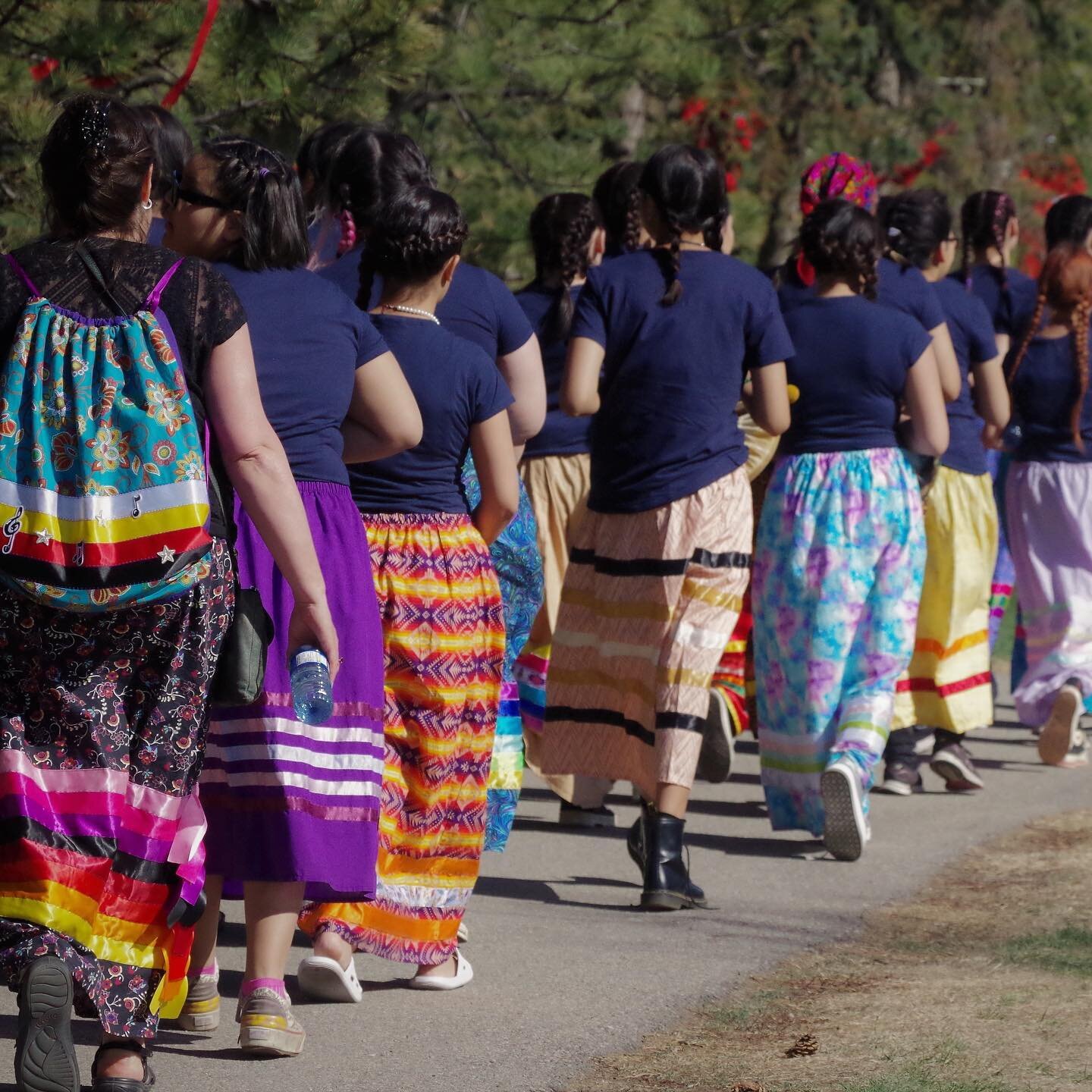 On May 5th we gathered at the Mohkinstis MMEIP Red Ribbon &amp; Dress/Shirt Day event at the &ldquo;field of red ribbons&rdquo; to uplift the stories and voices of those impacted by missing, murdered and exploited Indigenous peoples. We were gifted a