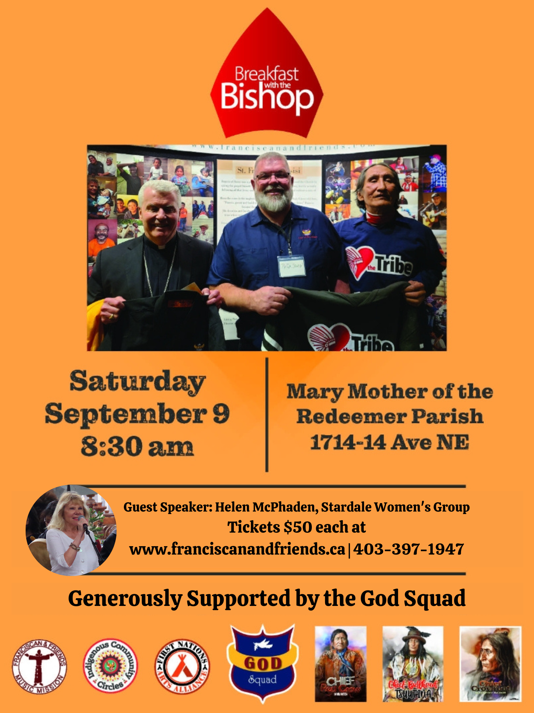 Guest Speaking: Breakfast With the Bishop