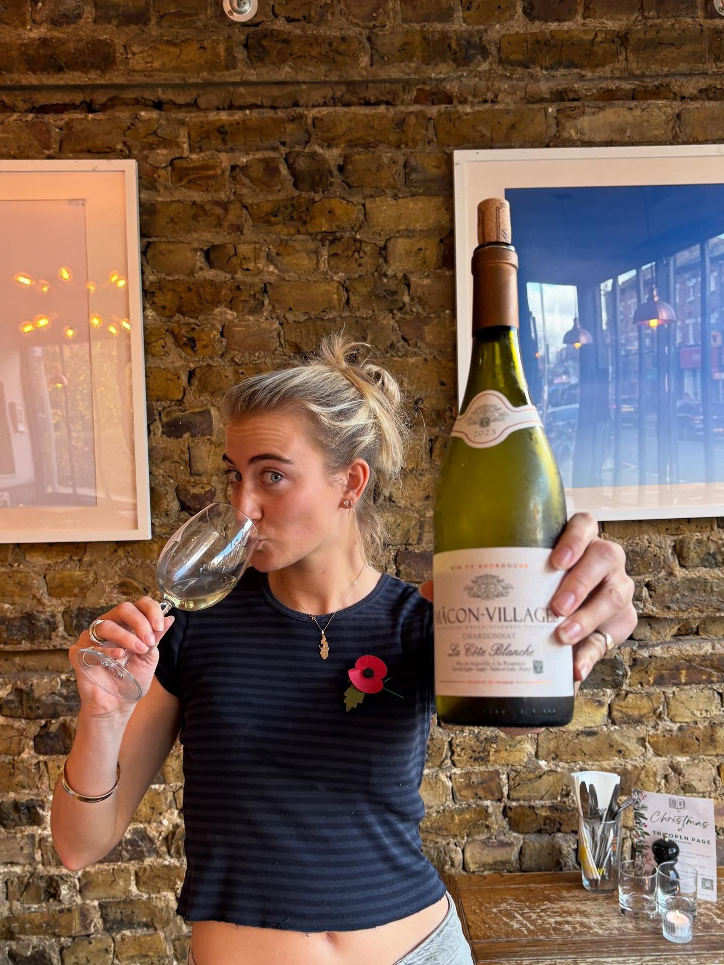 Come and spend Saturday lunch with us! Our two course set lunch is 16.50 and utterly delicious. Served Wednesday to Saturday lunchtimes. Come and join us! #maconvillages #earlsfield