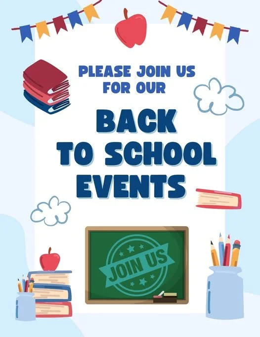 Back to School Event!