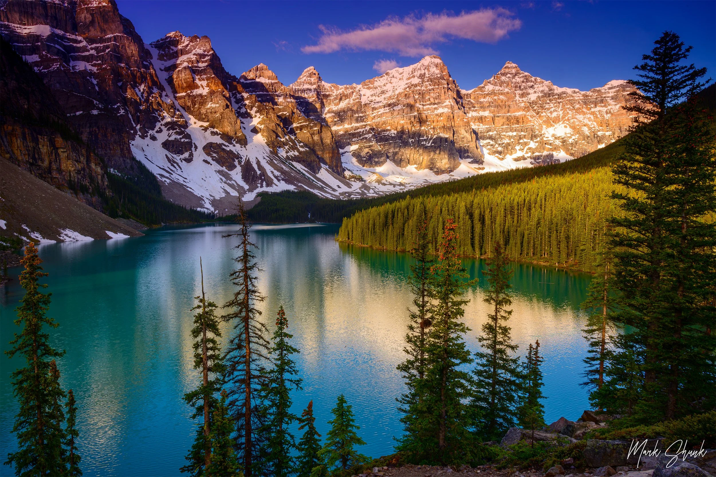 Moraine Lake Morning Light