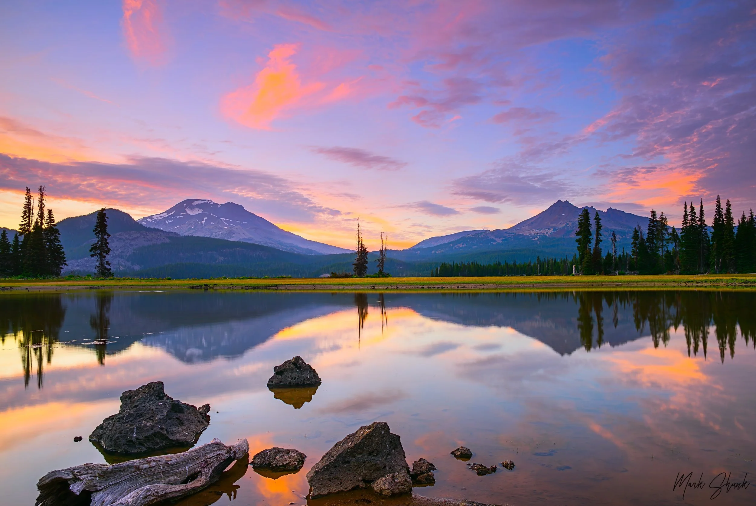 Sparks Lake Pastels