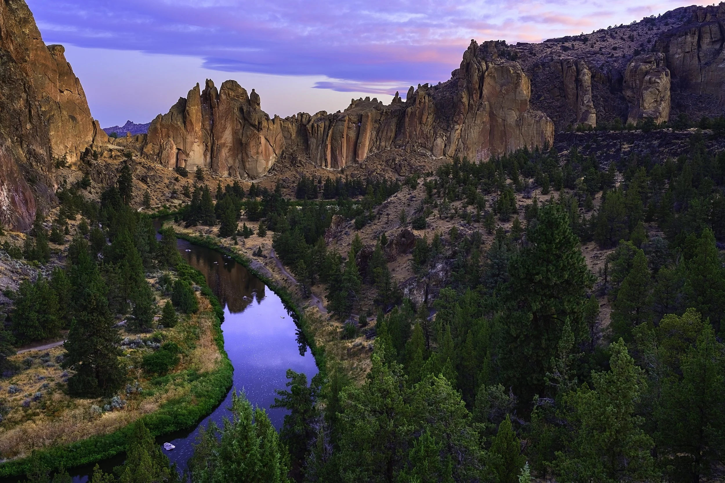 Crooked River Reflection