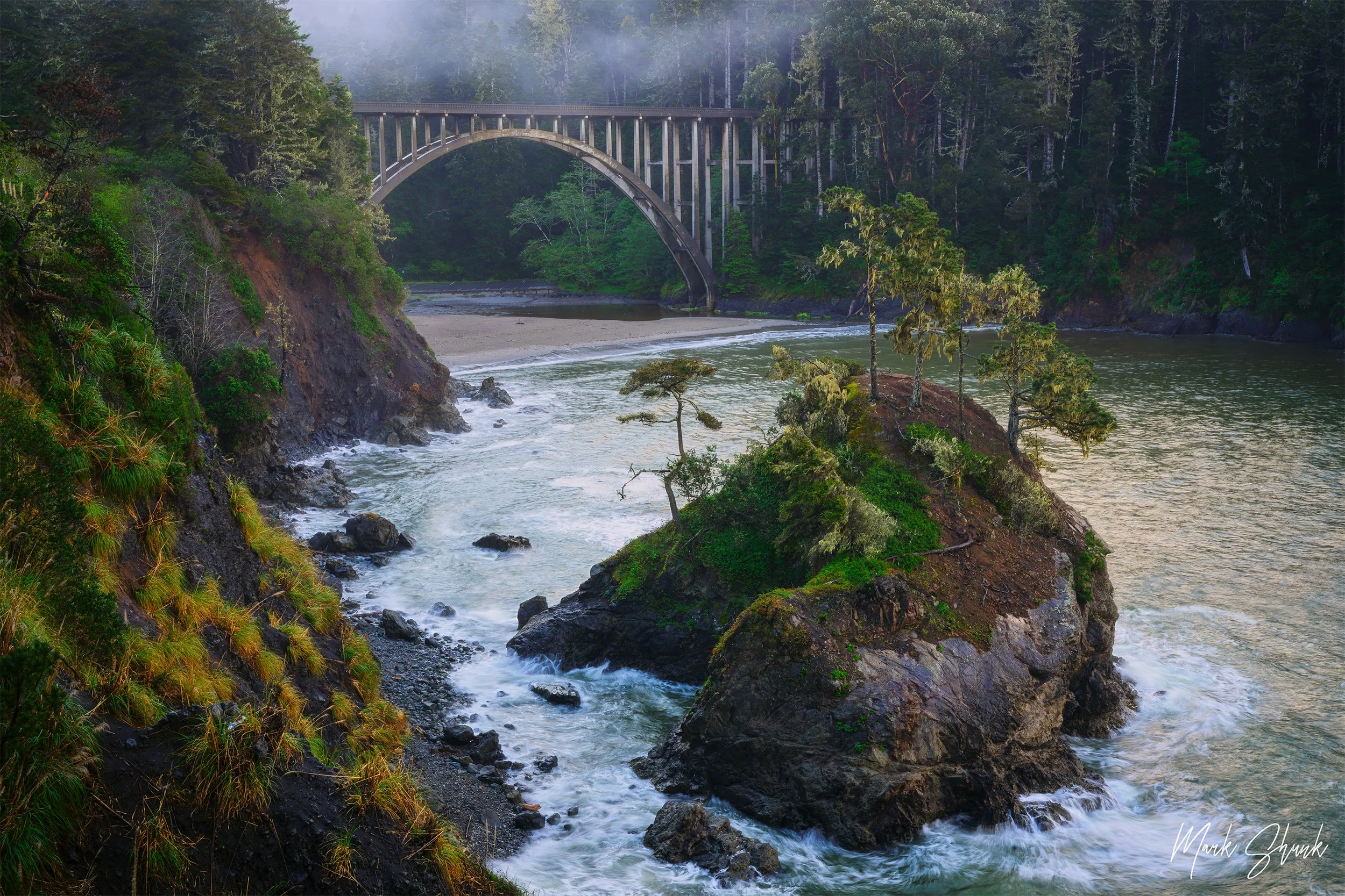 Russian Gulch Mendocino Coast