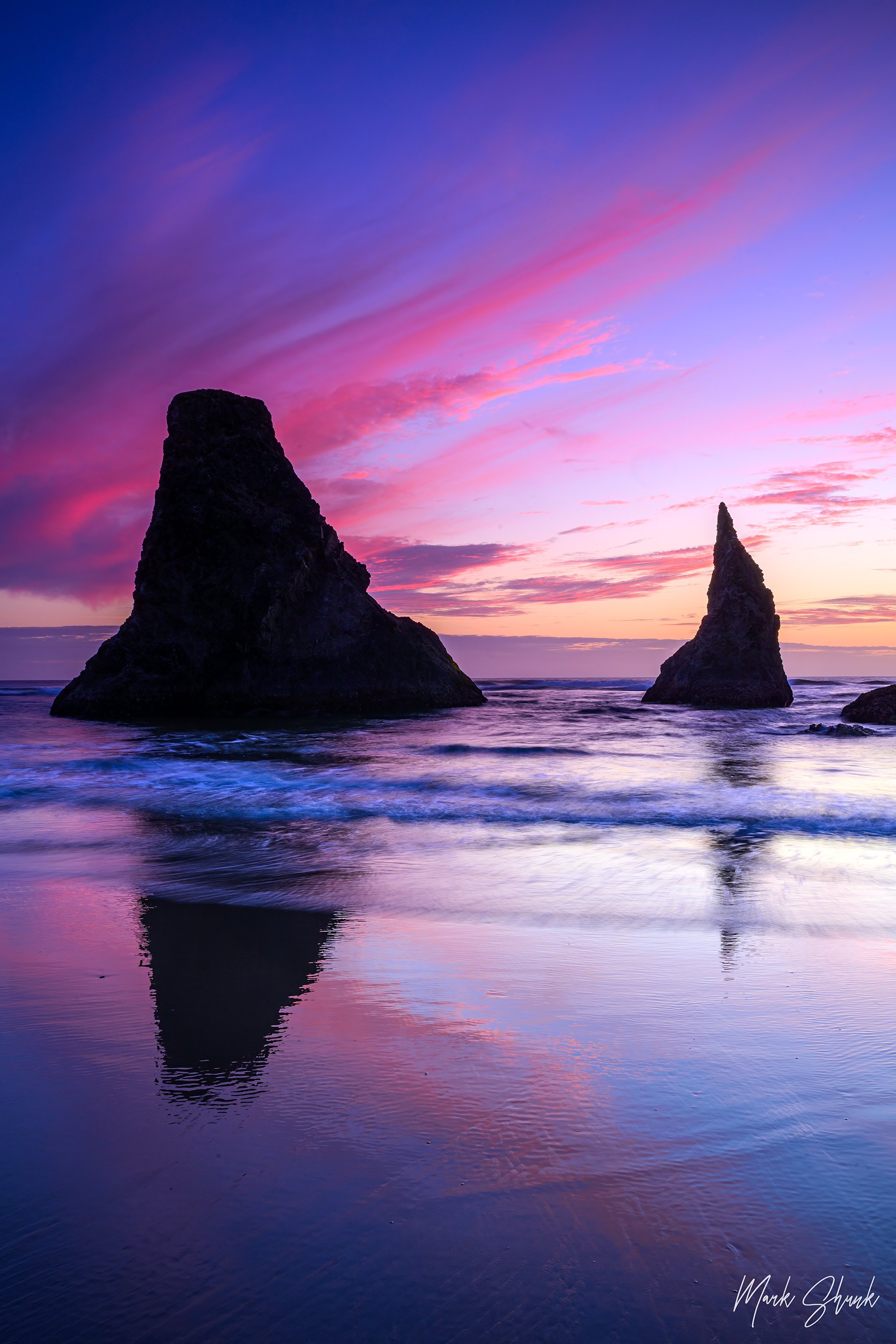Wizard's Hat in Pink and Blue