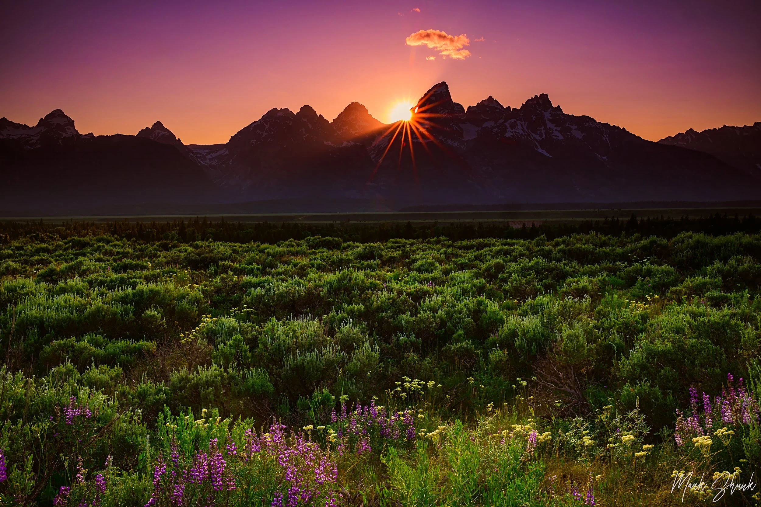 Tetons Sundown