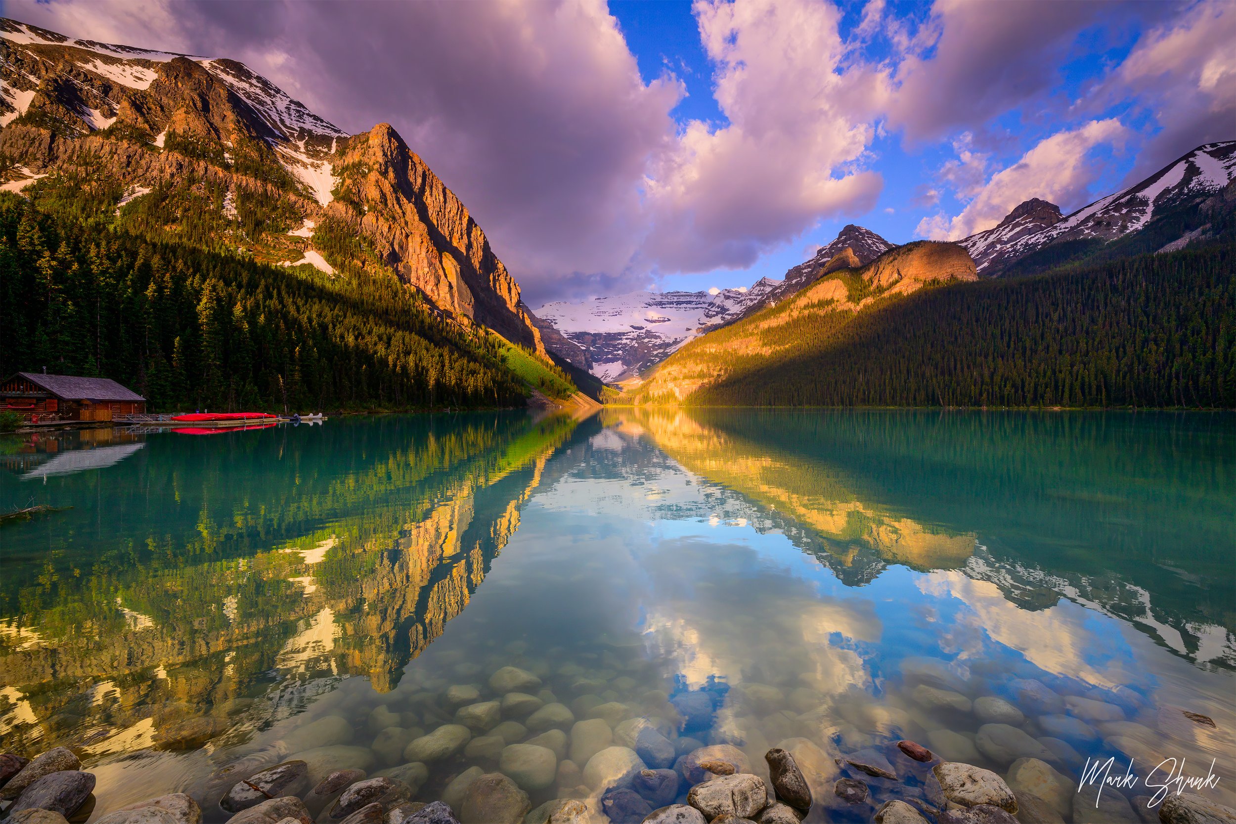 Morning Light on Lake Louise