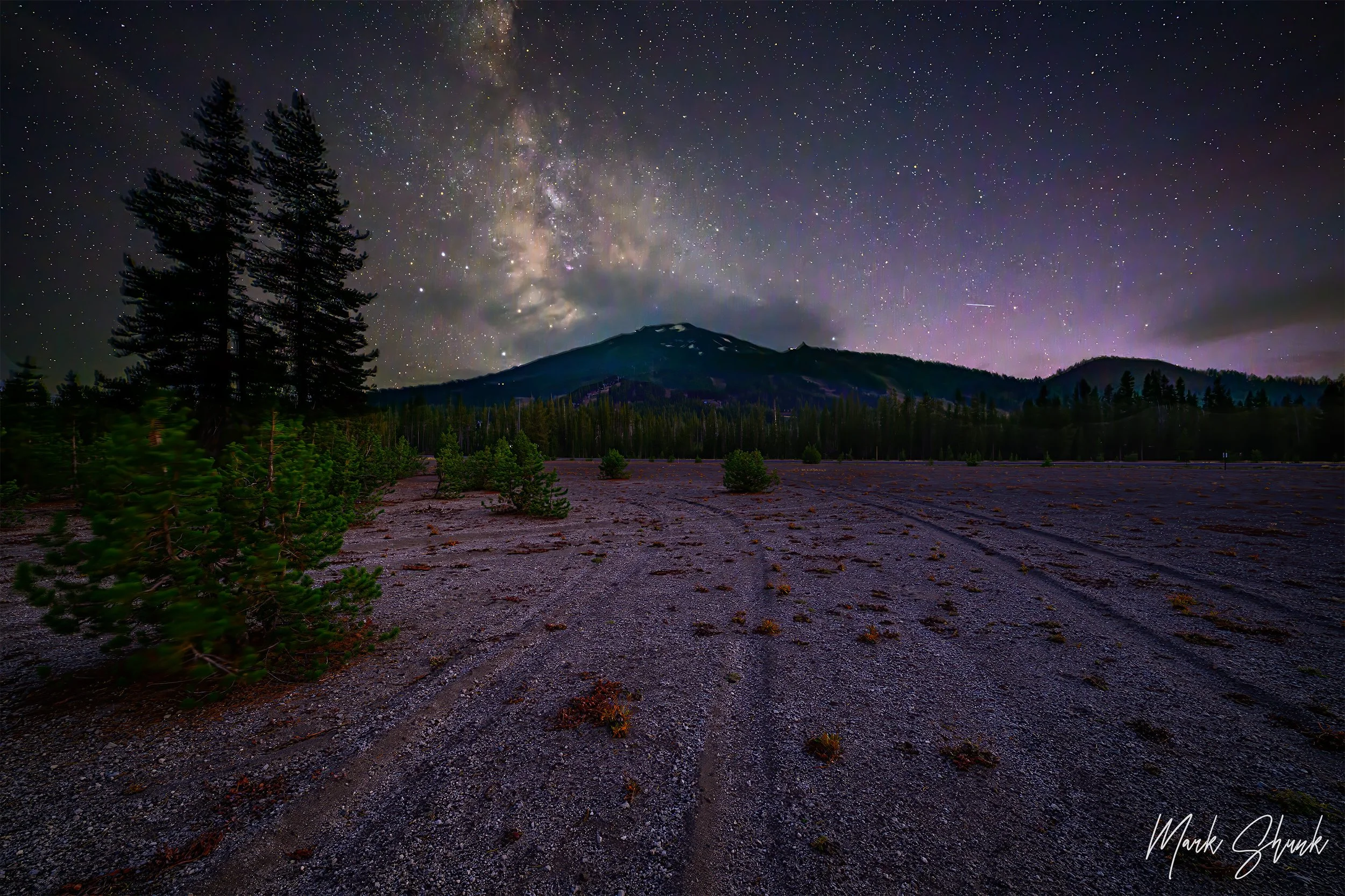 Milky Way Resting on Mt. Bachelor