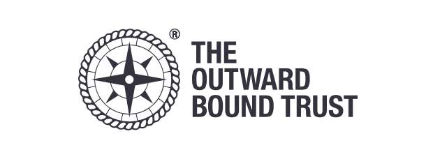 Logo of The Outward Bound Trust featuring a compass rose and rope border.