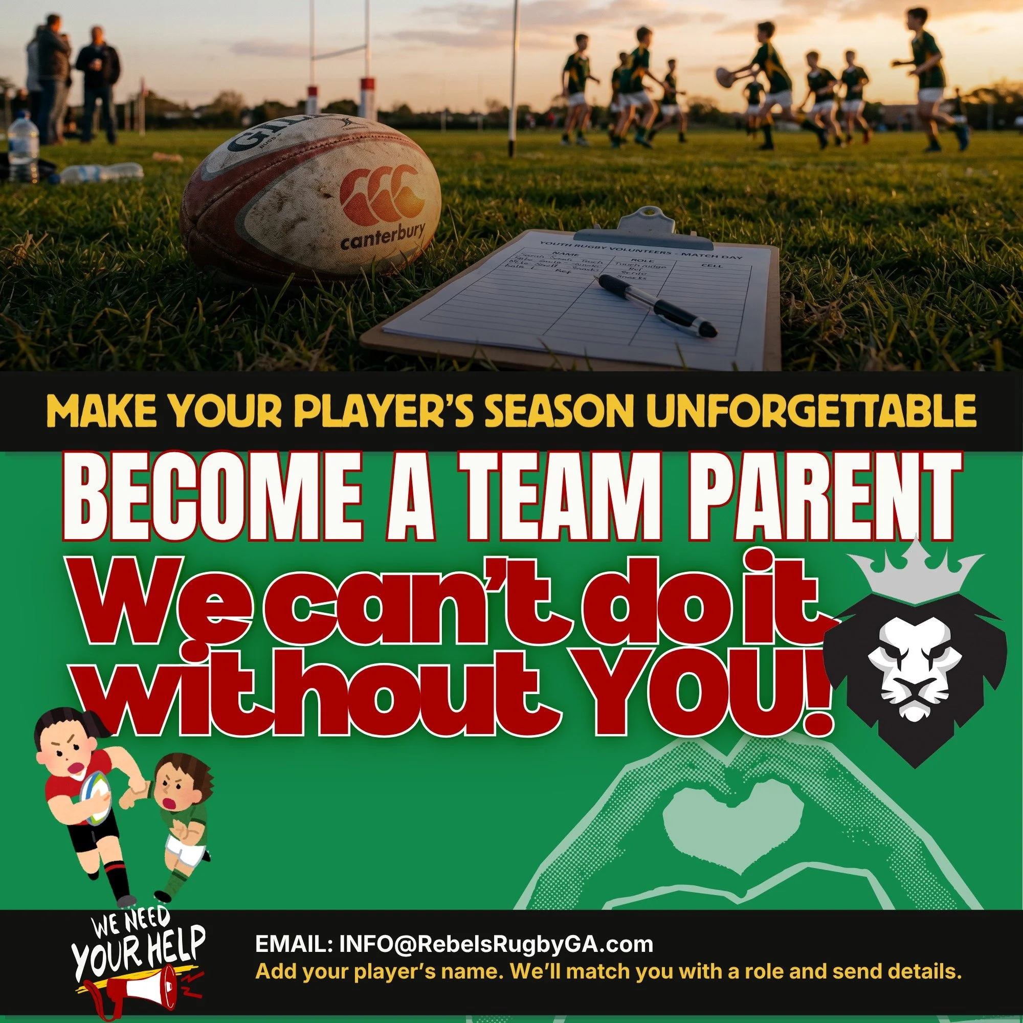 @rebels_rugby_youthga has deep roots in club culture; families on the sideline, kids running around after games, parents pitching in so the players can just play. That&rsquo;s the environment we want to create for our Rebels. 

For 2026&ndash;2027, w