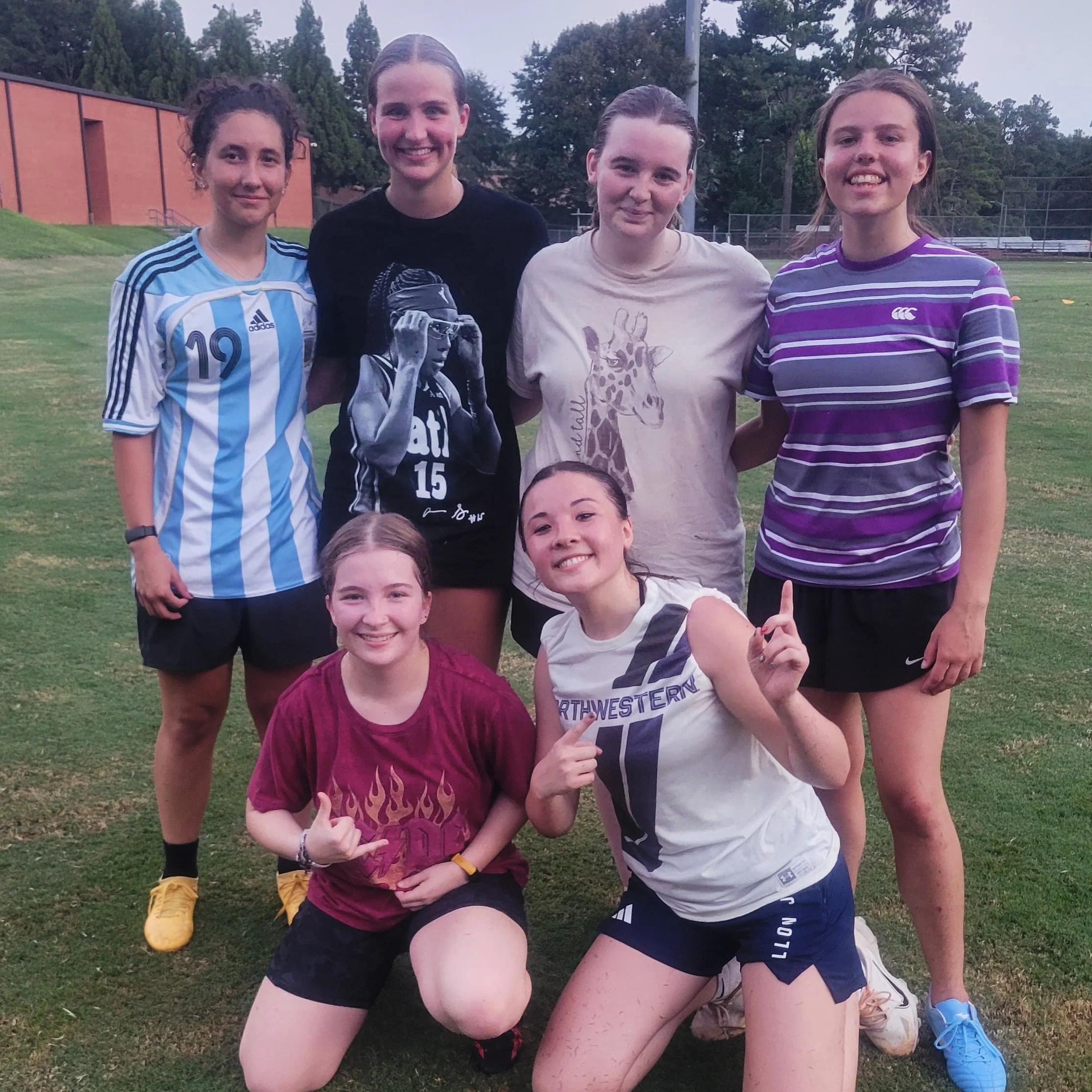 Six on the pitch tonight. Two more locked in. 💚🖤🤍🦁

EIGHT high school girls are officially Rebels. 🔥

This is how a squad gets built. One brave girl at a time, until suddenly you look up and you&rsquo;ve got a whole team ready to run.

Short or 