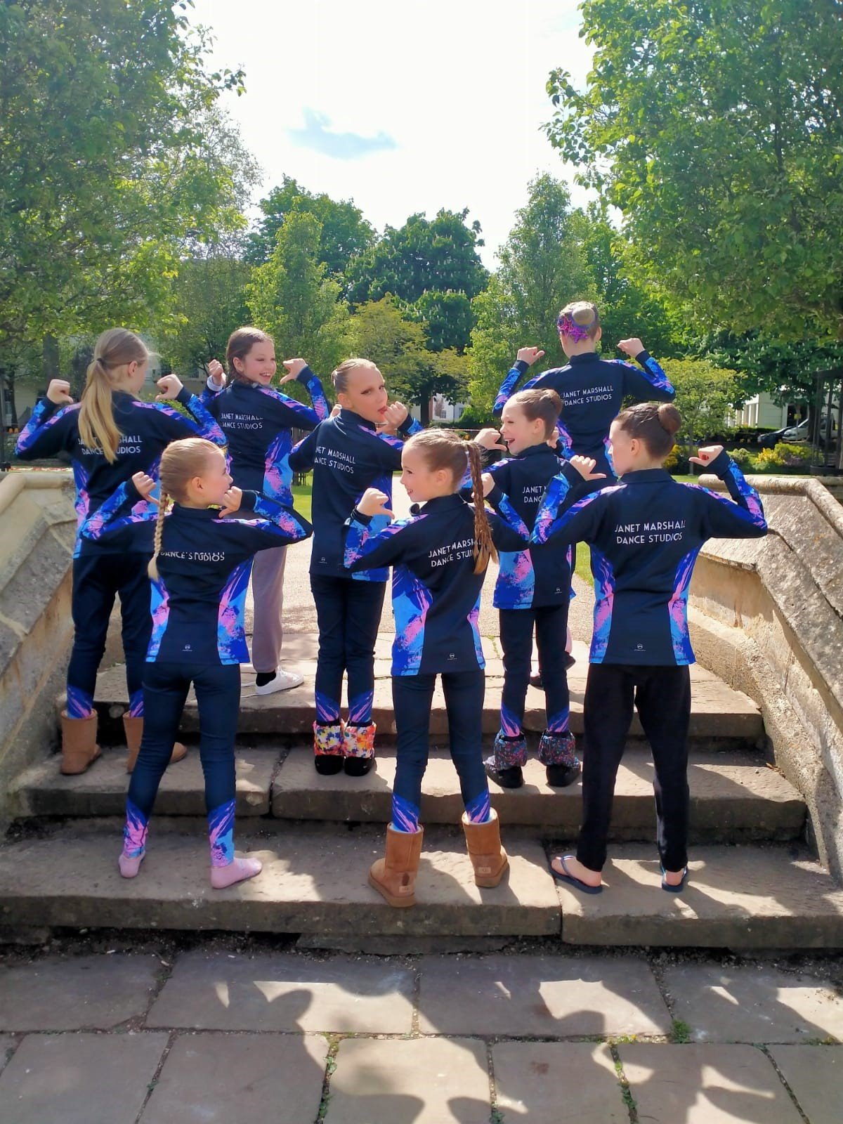 Our Junior Students in their new tracksuits
