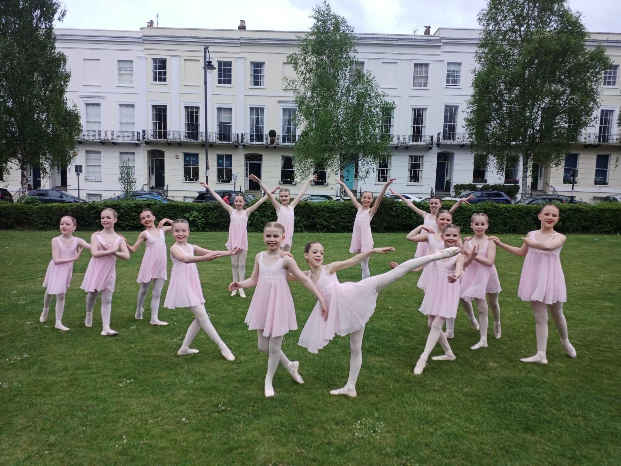 Miss Warner's Under 10 Trophy winning Ballet Group