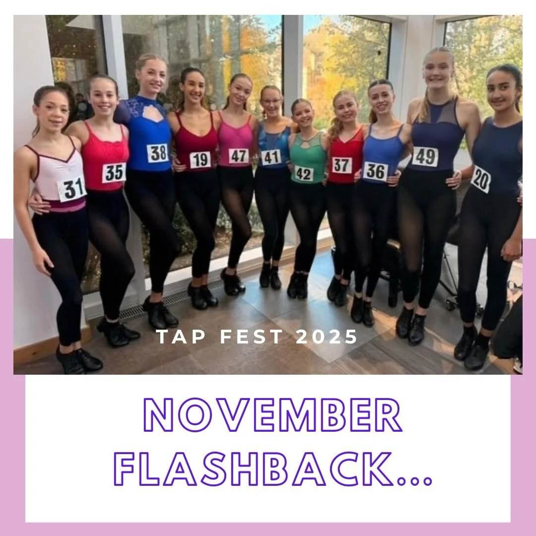 November was manic&hellip;so let&rsquo;s look back at a few highlights. 

We started off the month with Tap Fest 2025 where some of the girls experienced some amazing tap workshops led by industry experts. 

In the afternoon we saw the Star Tap Award