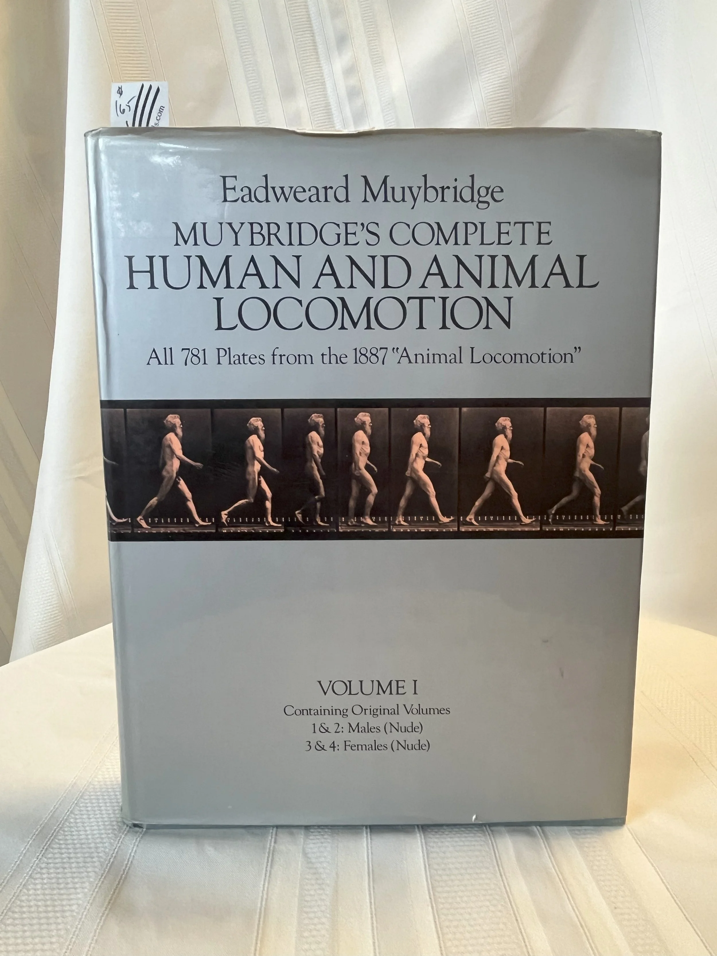 Muybridge's Complete Human and Animal Locomotion by Eadweard Muybridge, Set of 3