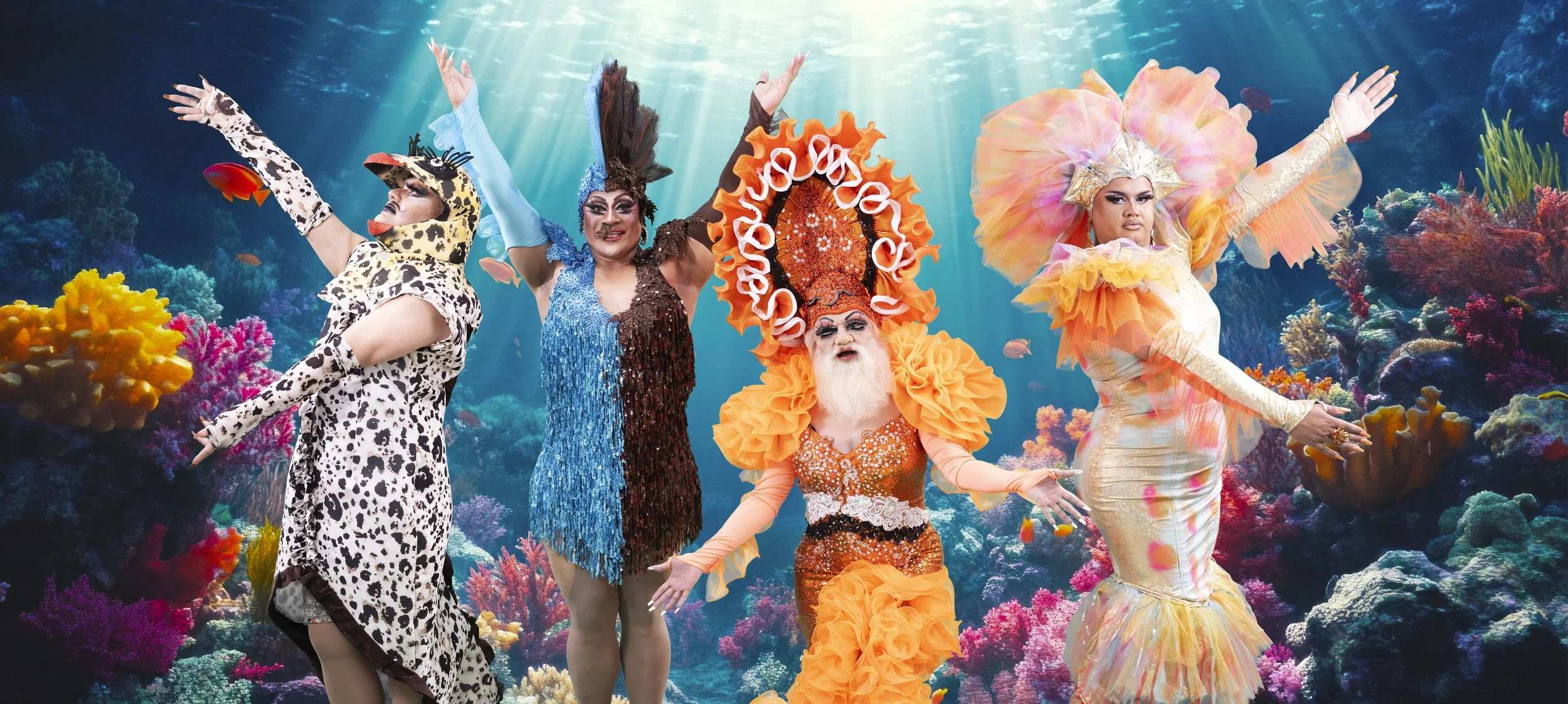 Video still from “Darwin Drag” (2025) by Yuki Kihara.