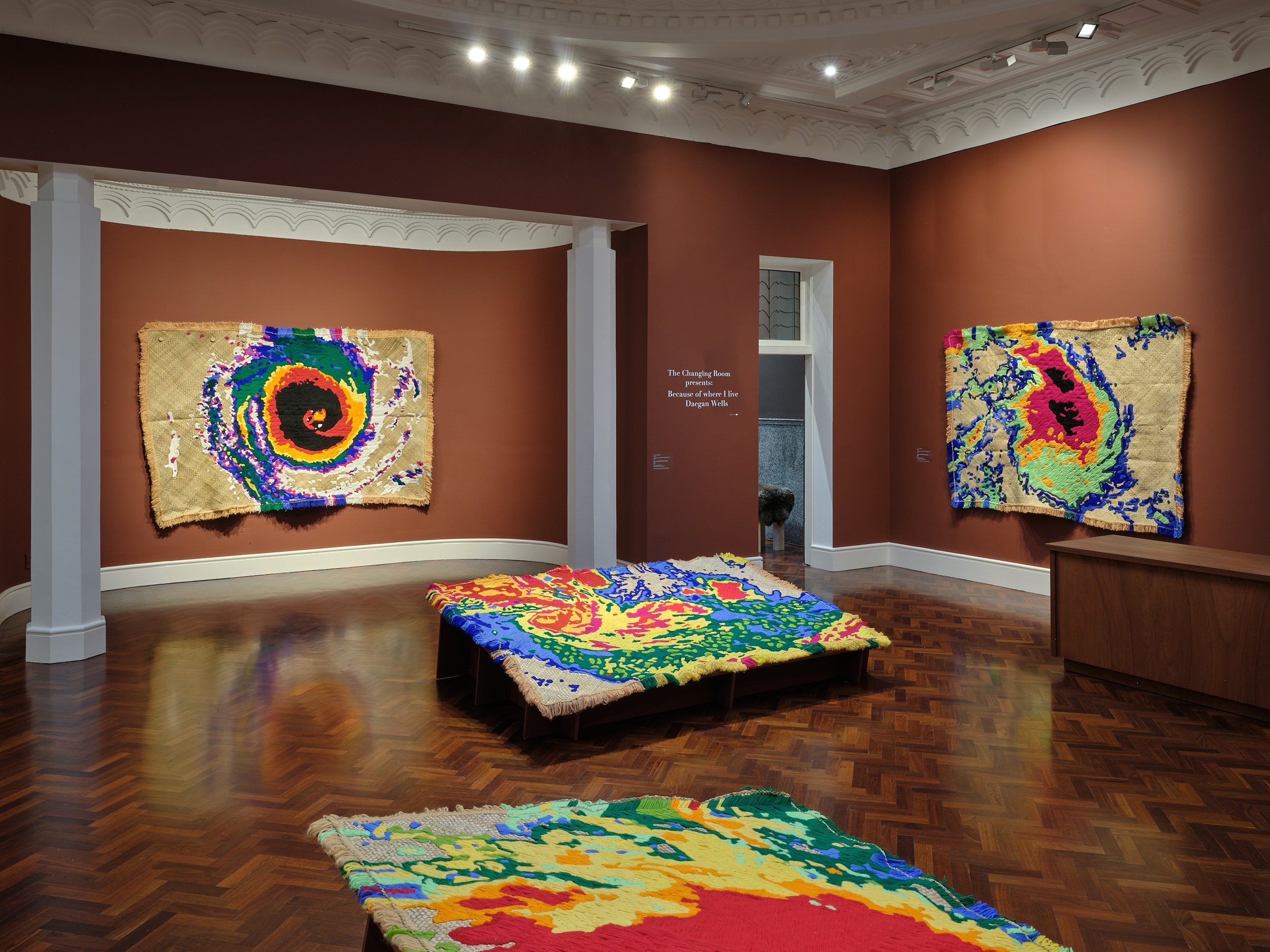 Exhibition stills from Gus Fisher Gallery, Aotearoa New Zealand, 2005. Photo by Sam Harnett.&nbsp; 