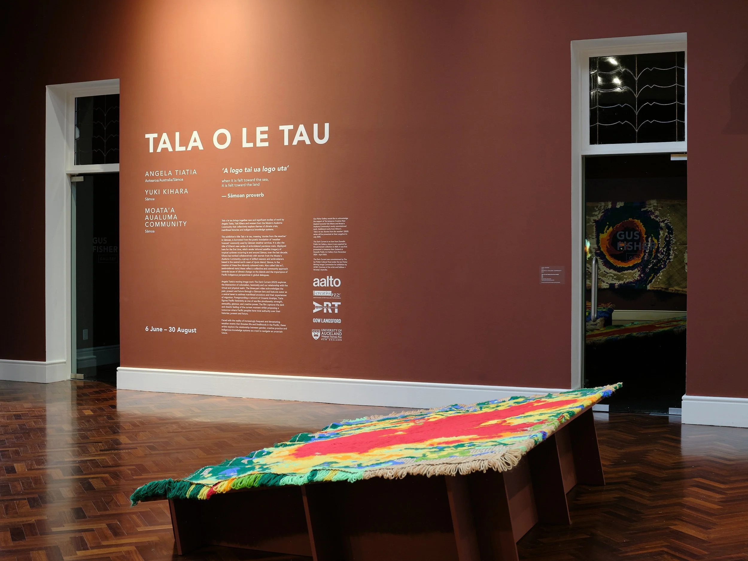 Exhibition stills from Gus Fisher Gallery, Aotearoa New Zealand, 2005. Photo by Sam Harnett.&nbsp; 