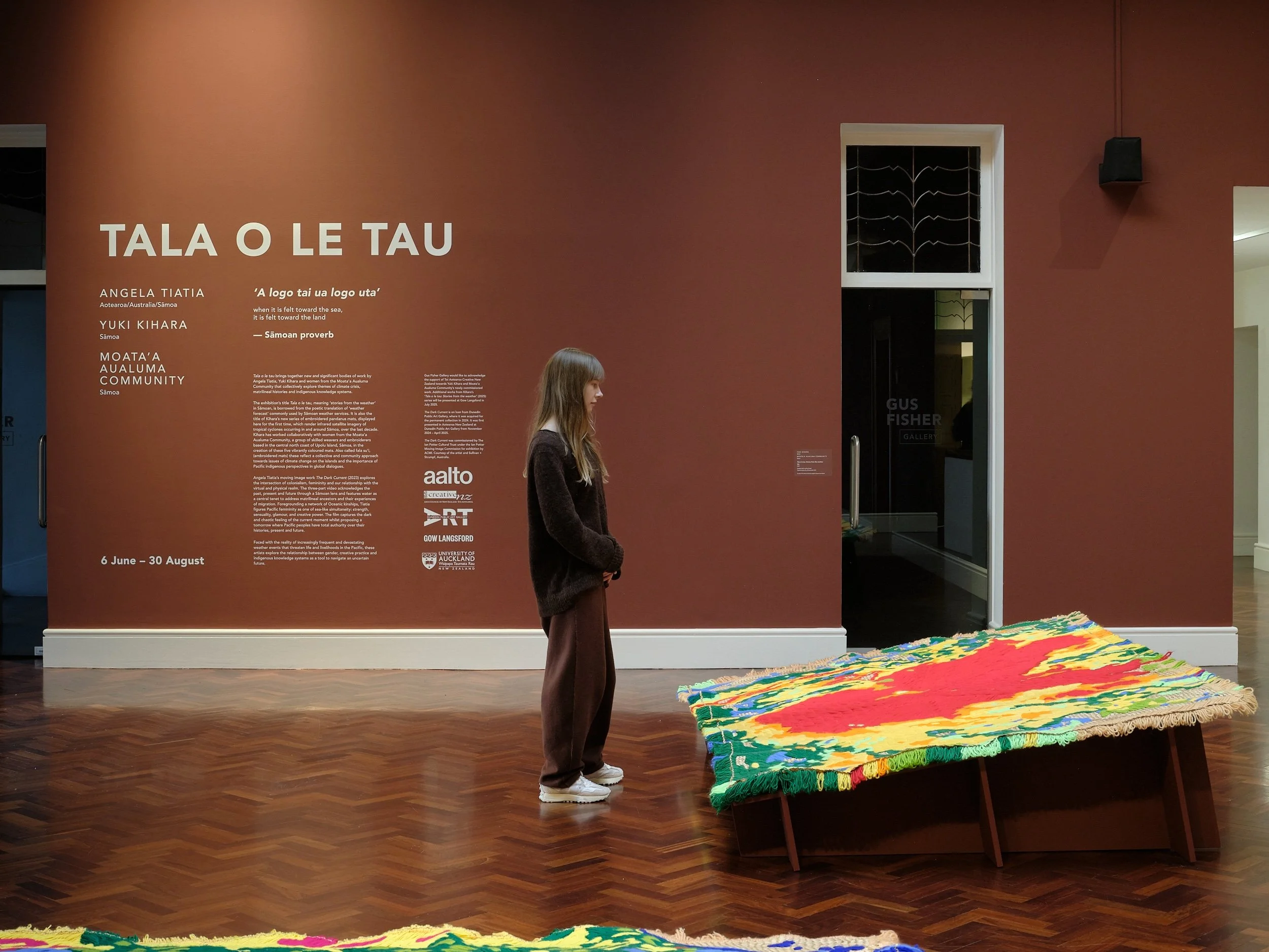  Exhibition stills from Gus Fisher Gallery, Aotearoa New Zealand, 2005. Photo by Sam Harnett.&nbsp; 