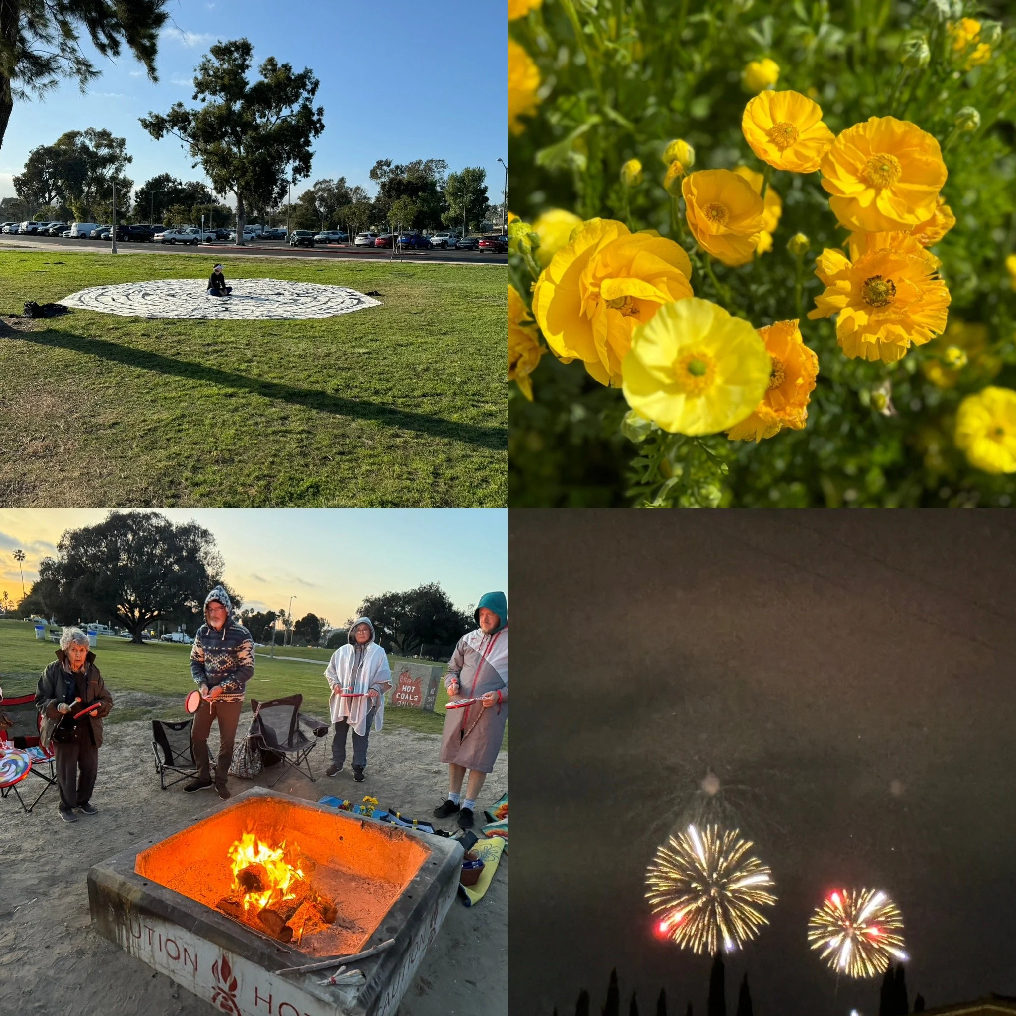 Spring Equinox Fire Circle