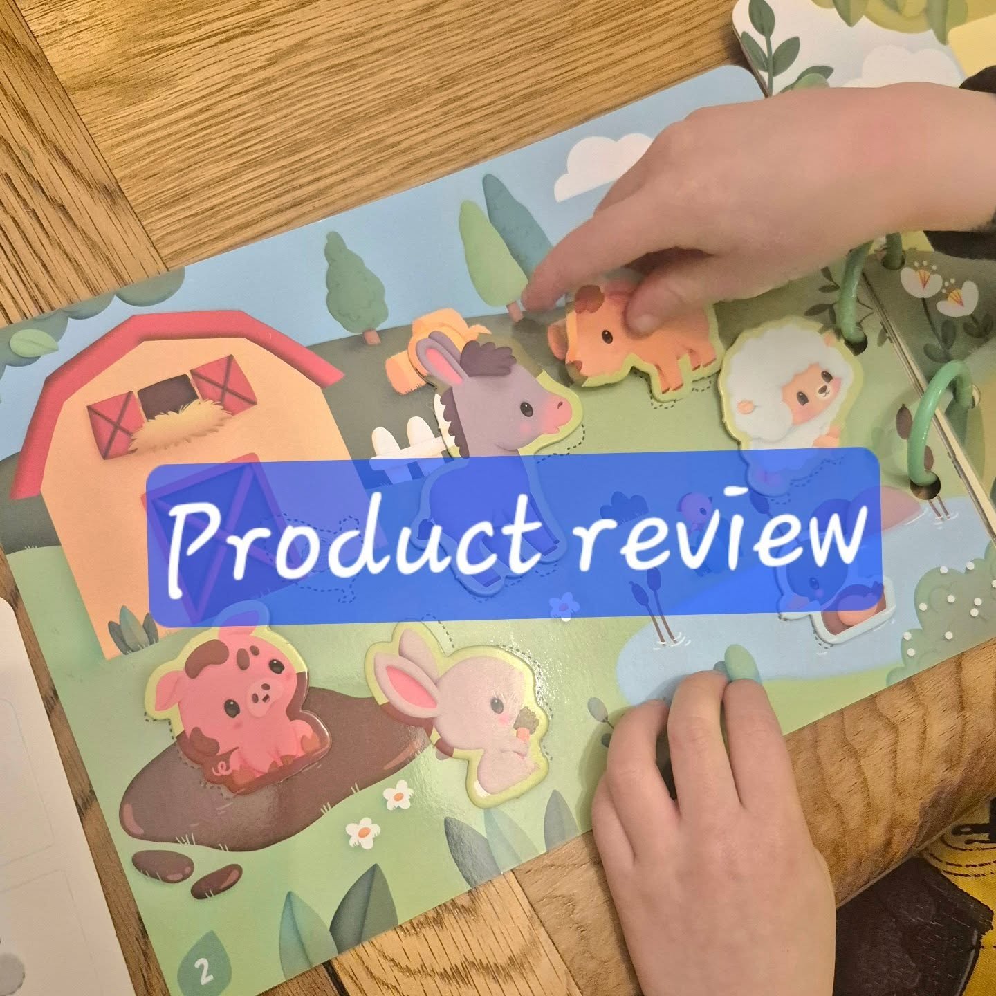 Product review 🤍

We really wanted to try the newly arrived Busy Book from the French brand Janod 🇫🇷

The first step was putting the book together and adding the stickers to the press-out pieces &mdash; which turned out to be a great activity in i