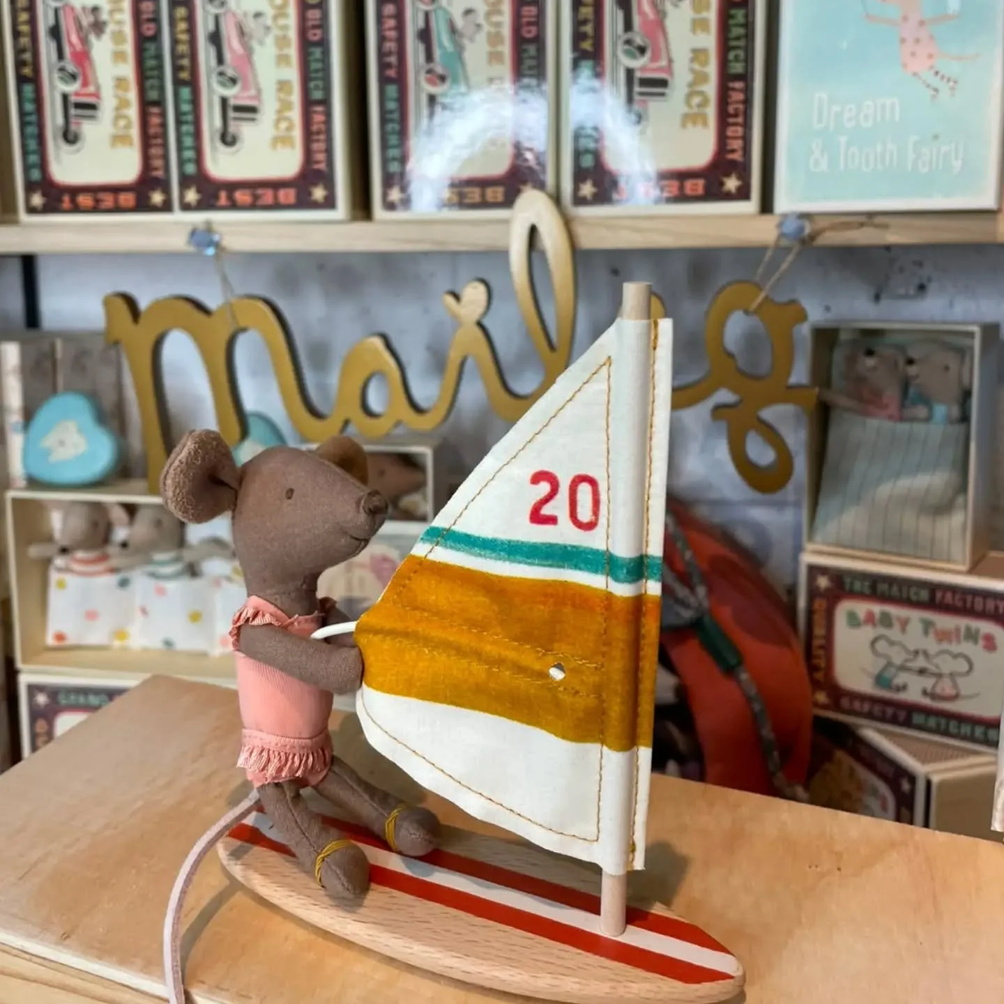 And just like that, this little mouse is catching a wave and heading off on a little holiday! 🌊🎒

​The shop might be quiet behind the scenes for a tiny bit while we take a few days summer break, but the adventure doesn&rsquo;t stop! If you want to 