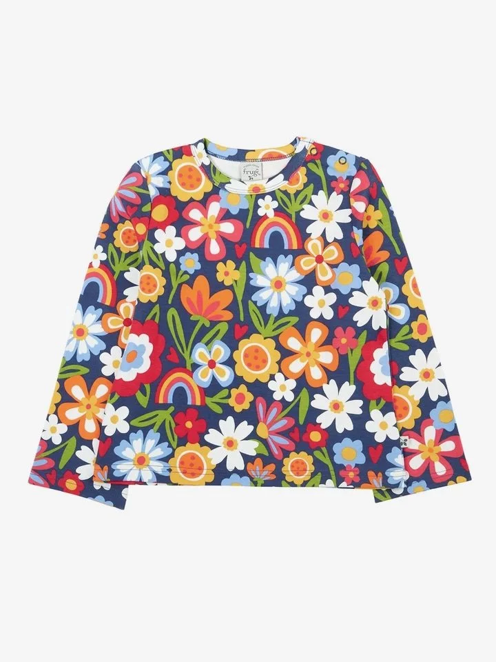 Goldie Printed Top -Beautiful Bunch