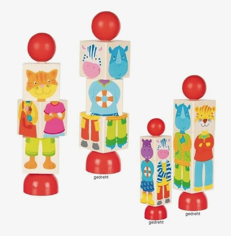 Goki Rotatable Animal Puzzle – Drehpuzzle Tiere