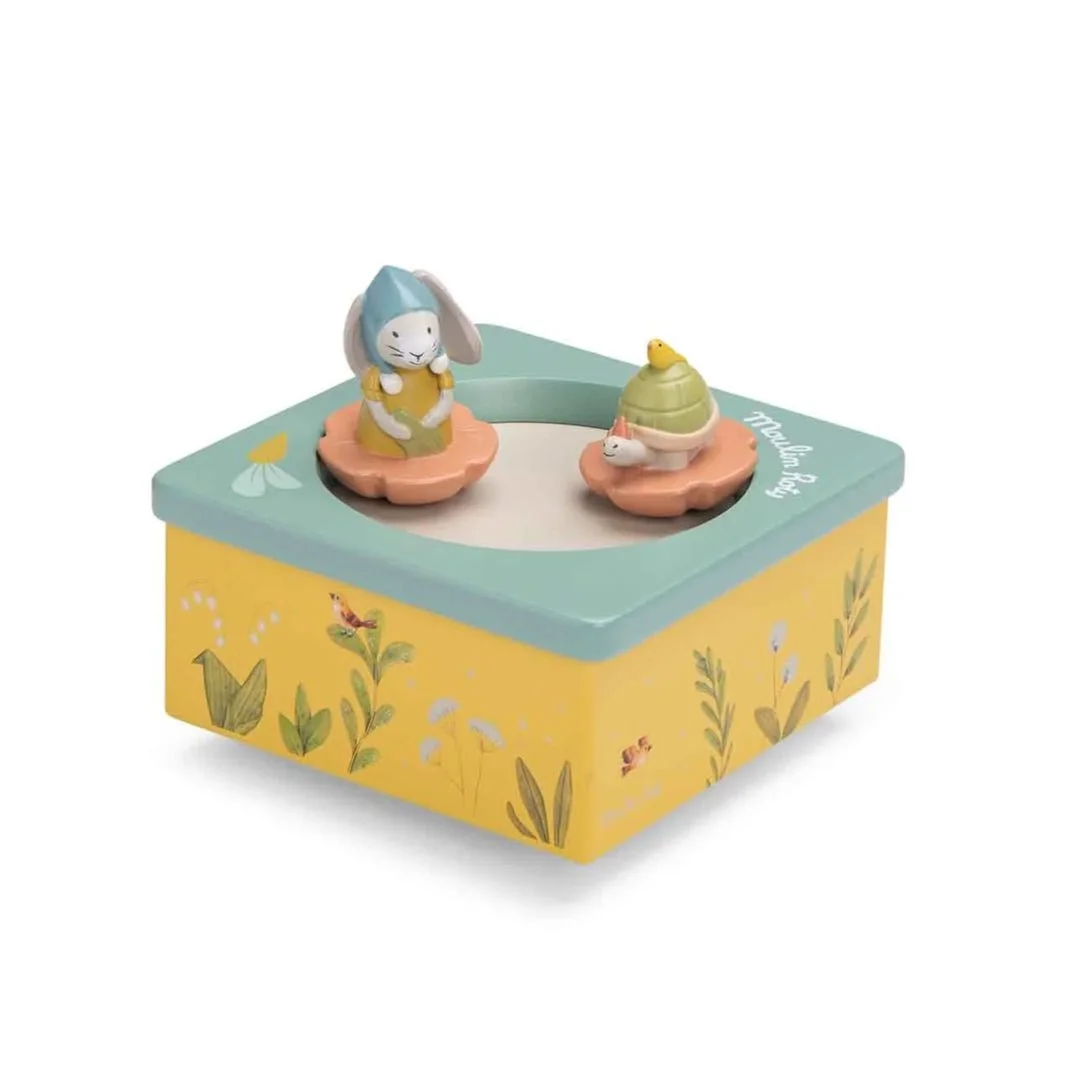 Moulin Roty Trois Petits Lapins Musical Box